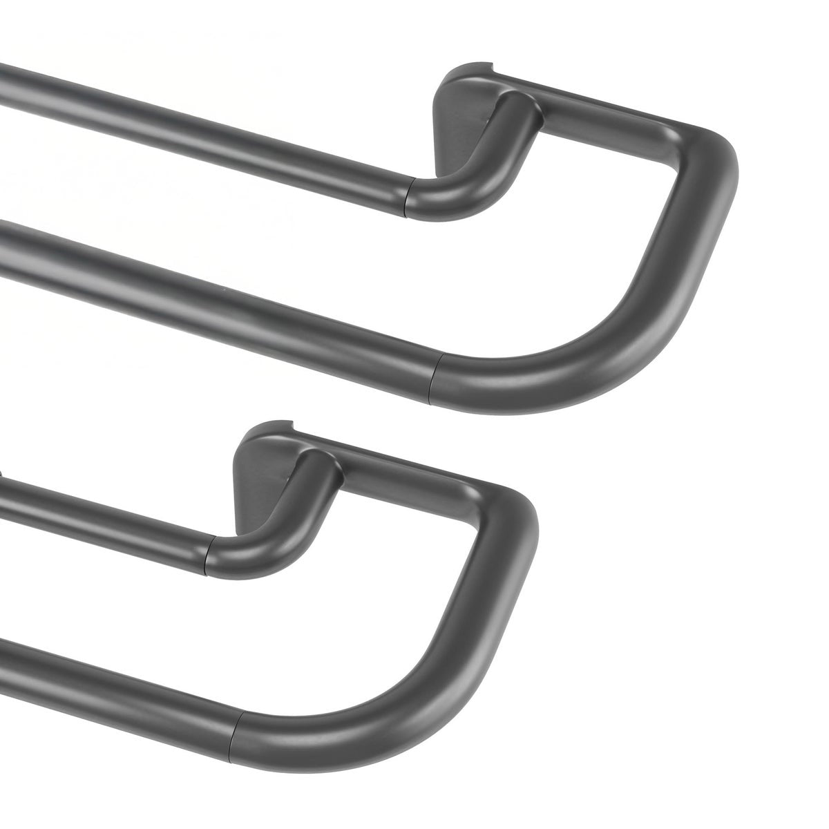 Umbra 3/4” Double Curtain Rod, 2-pack In Black