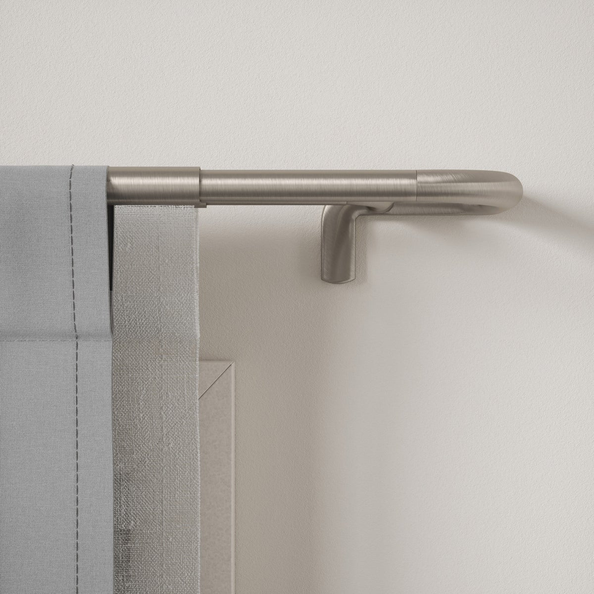 Umbra 3/4” Double Curtain Rod, 2-pack