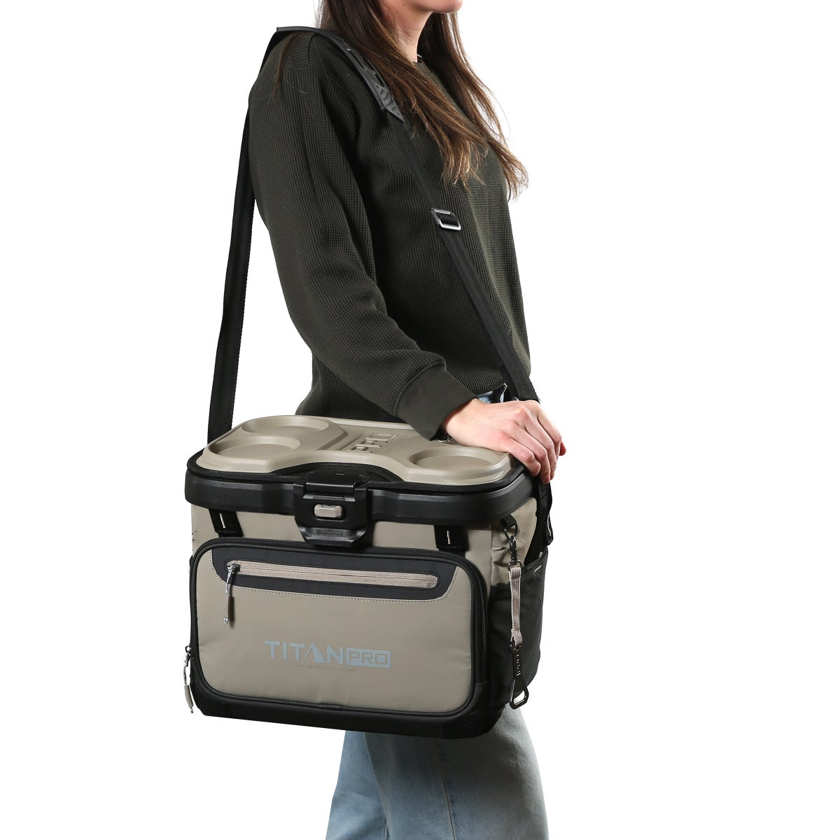 Titan PRO by Arctic Zone 40 Can Iceless Zipperless Cooler