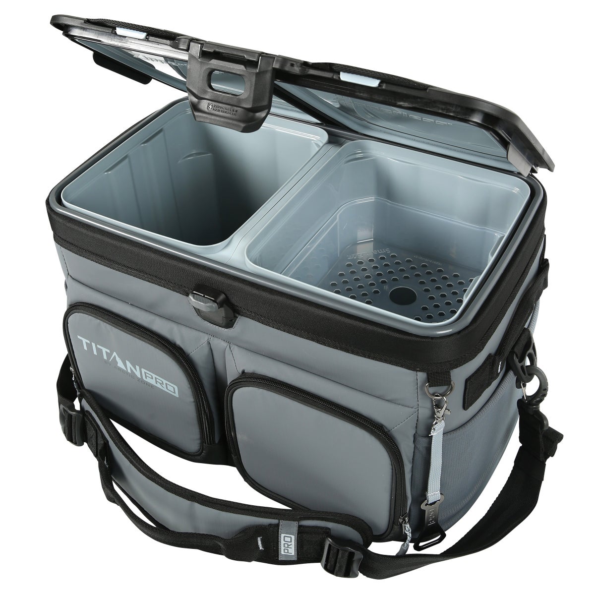 Titan PRO by Arctic Zone 48 Can Triple Zipperless Cooler