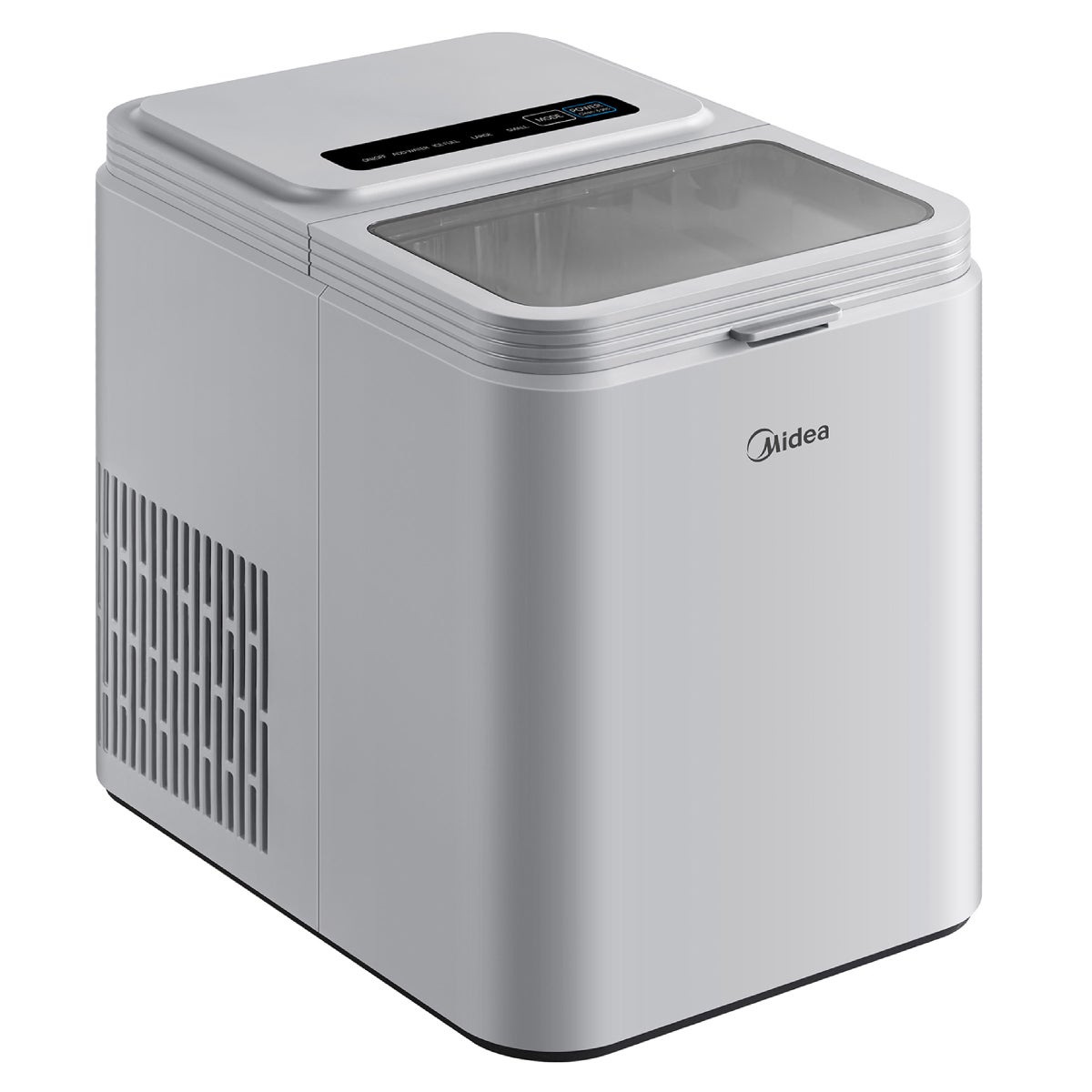 Midea Countertop Bullet-Ice Maker, 26.5 lb. with Two Ice Sizes