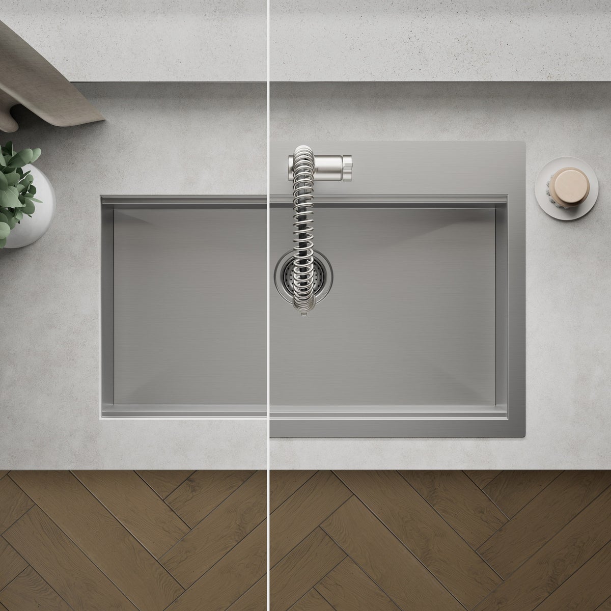 NEW - Kohler Haku Dual Mount Workstation Kitchen Sink Kit