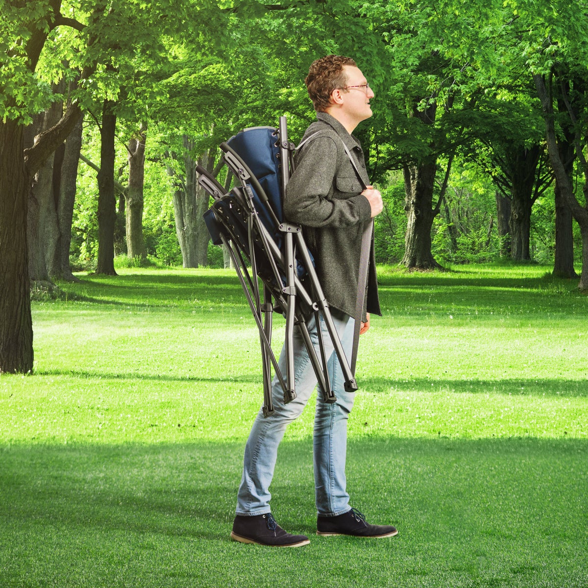 Timber Ridge Vene Bungee Suspension Folding Chair