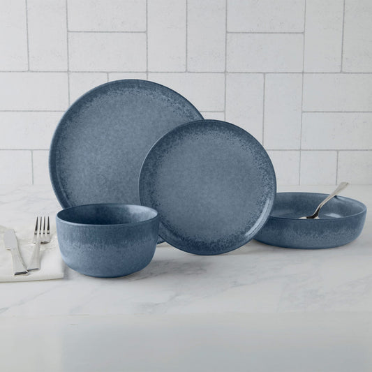 Denmark 16-piece Dinnerware Set - Blue