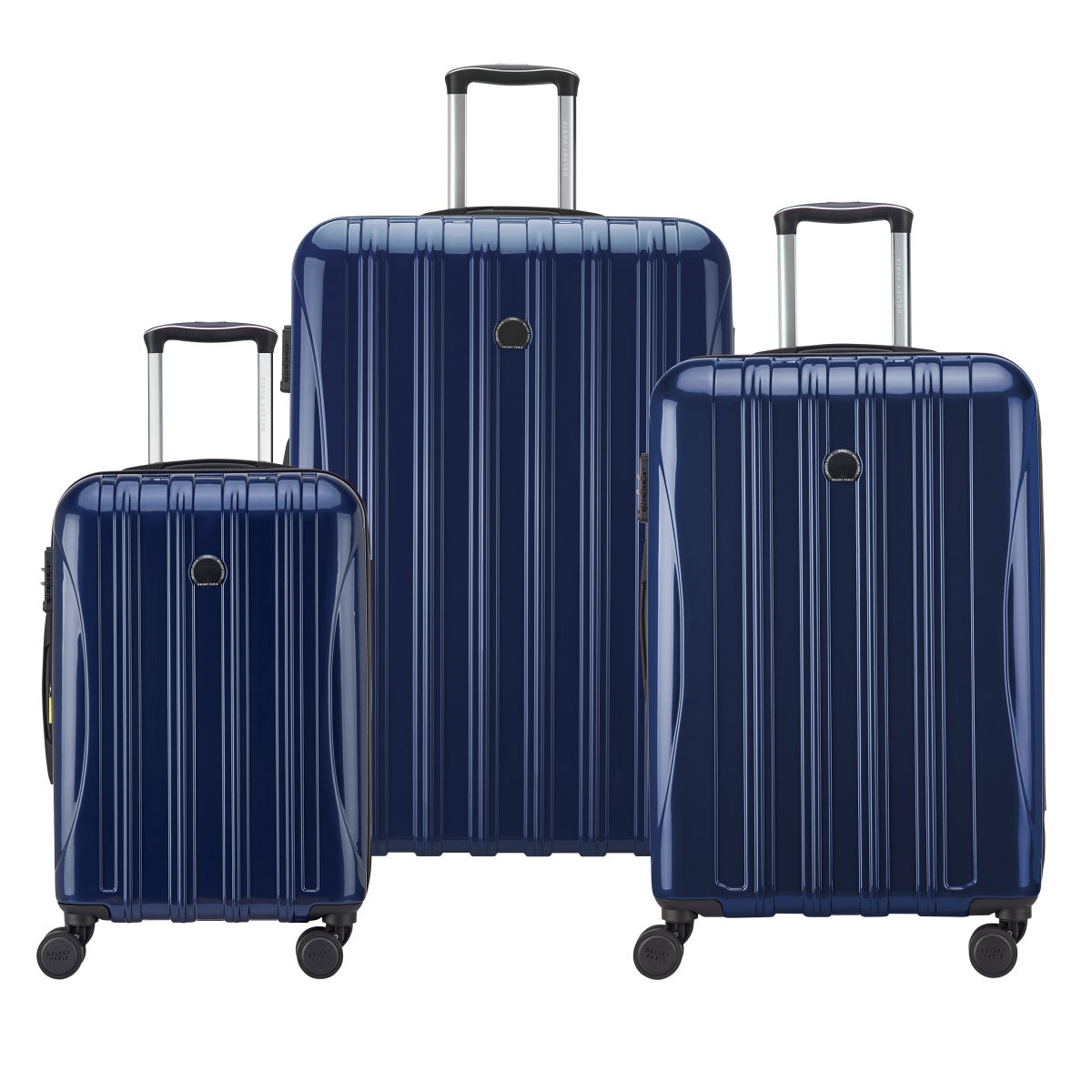 NEW - Delsey Paris 3-piece Hardside Luggage Set