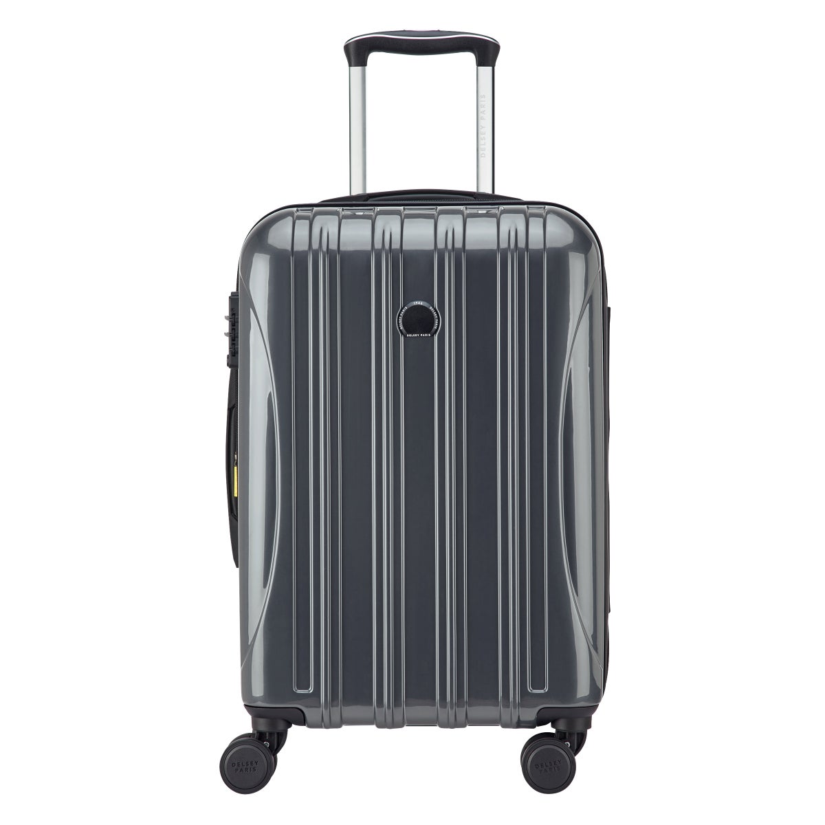 NEW - Delsey Paris Grey 3-piece Hardside Luggage Set