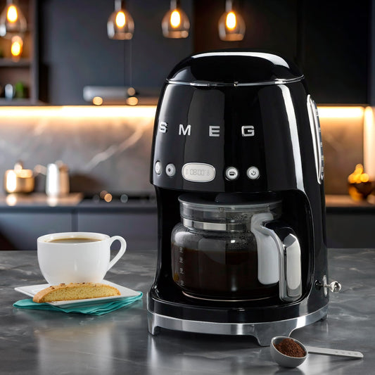 SMEG 50's Style Drip Coffee Machine, 10-cup