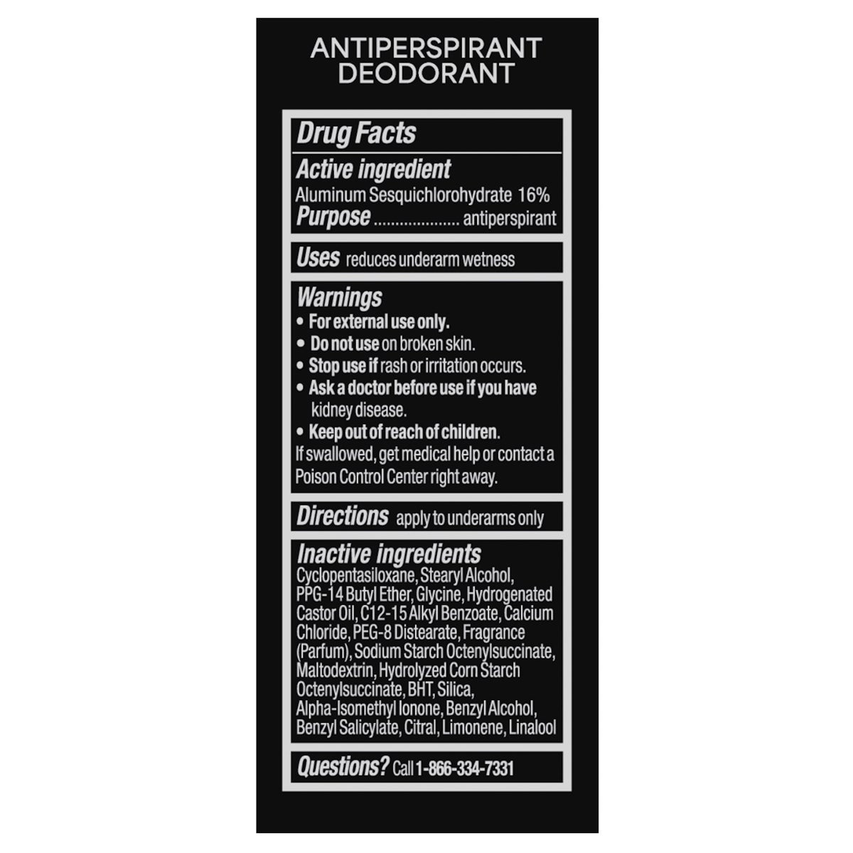 Degree Men Max Protection+ Antiperspirant Deodorant, 2.6 oz, 6-pack