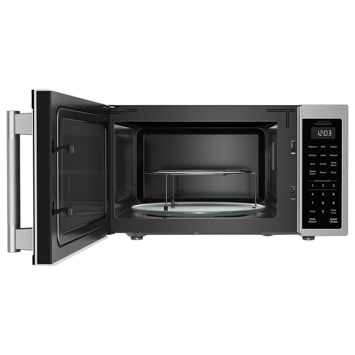 KitchenAid 1.2 cu ft Countertop Microwave with Inverter Technology