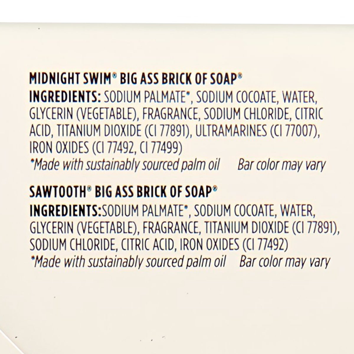 Duke Cannon Supply Co. Big Ass Brick of Soap for Men, 10 oz, 4-pack