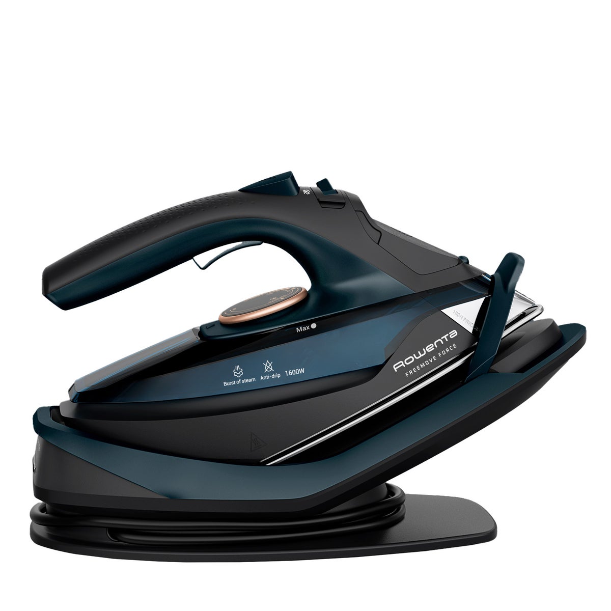 Rowenta Freemove Force Cordless Steam Iron, 1600W, Rechargeable