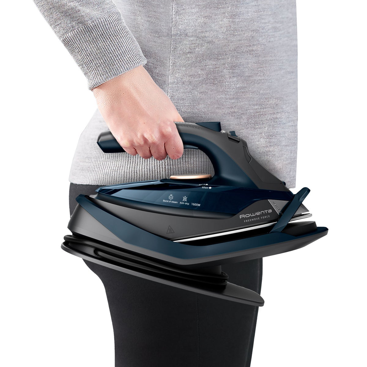 Rowenta Freemove Force Cordless Steam Iron, 1600W, Rechargeable