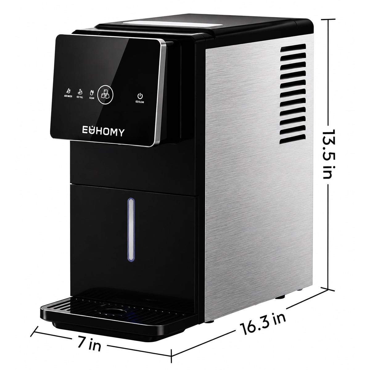 EUHOMY Jet SE Nugget Ice Maker, 35 lbs