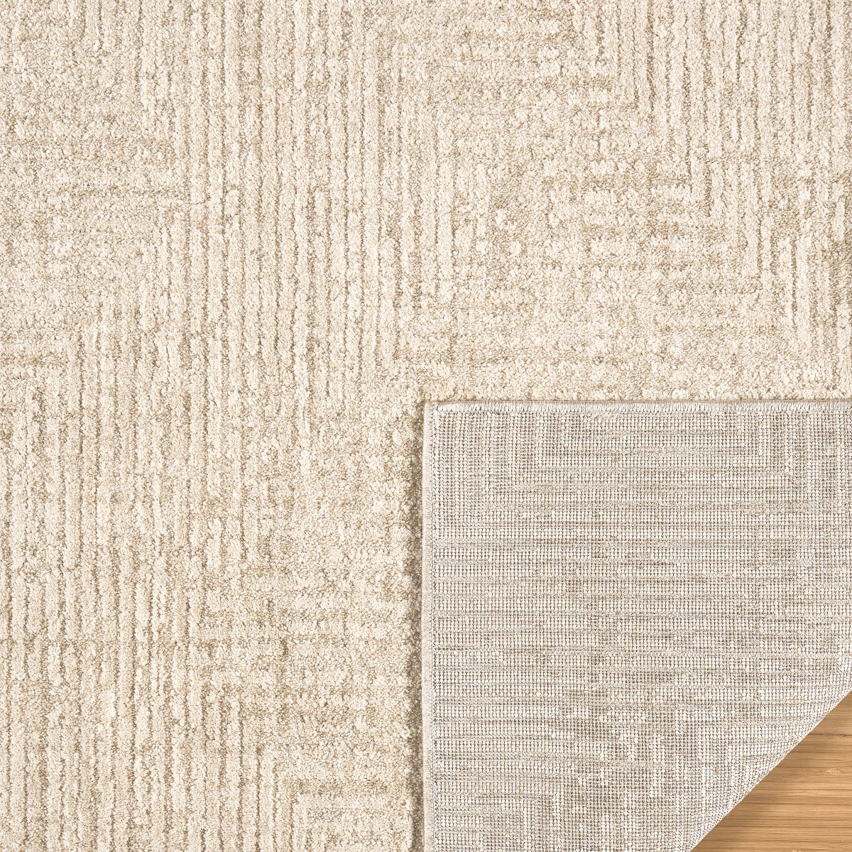 Gertmenian Avalon Rug Collection, Liora Cream 6 ft. 6 in. x 9 ft.