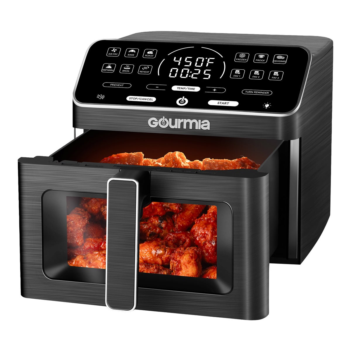 NEW - Gourmia 9-Qt Digital Air Fryer with Ceramic Coating