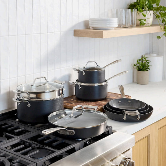 NEW - All-Clad Ceramic Nonstick 12-piece Cookware Set