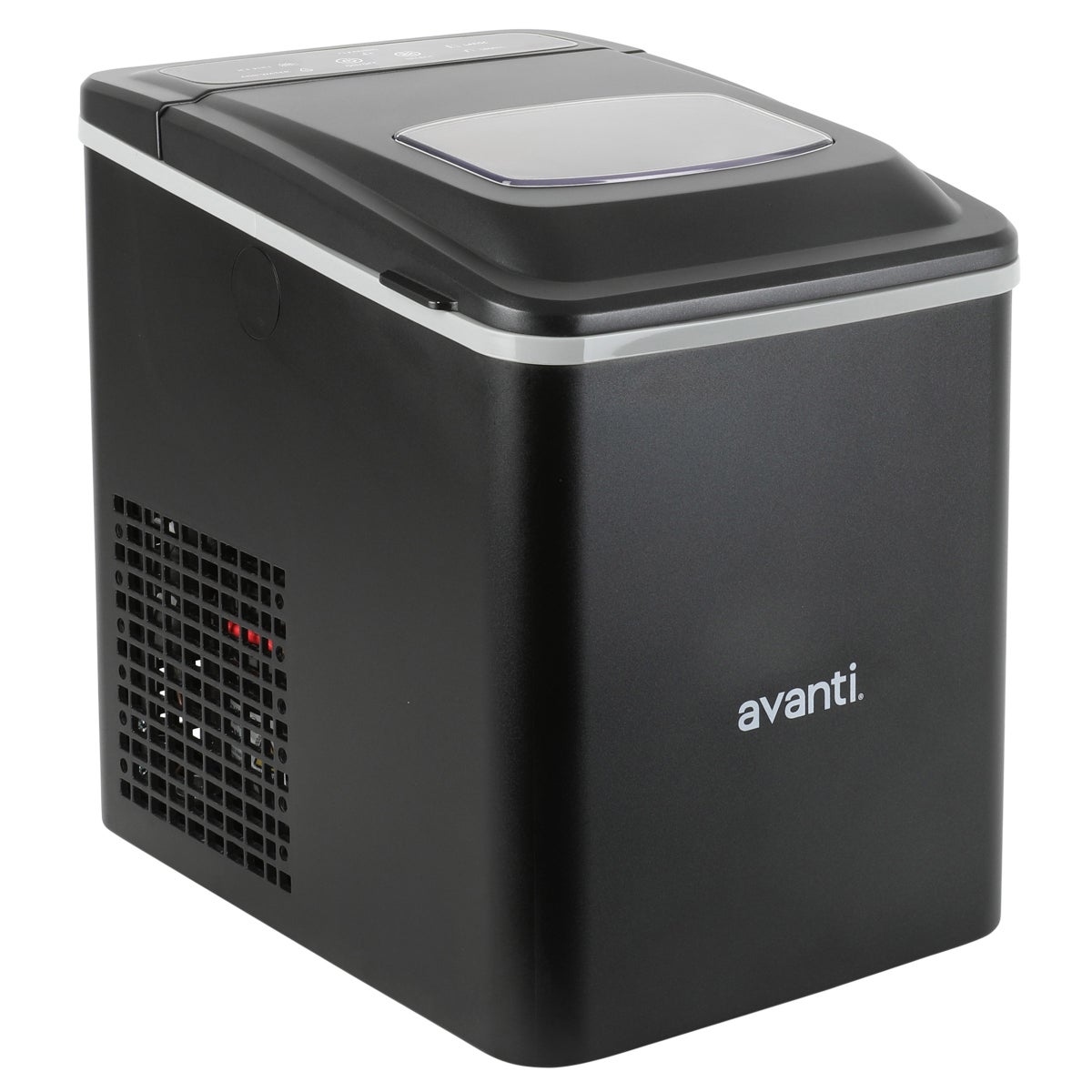 Avanti Mighty Ice 26 lb. Countertop Bullet Ice Maker, Black