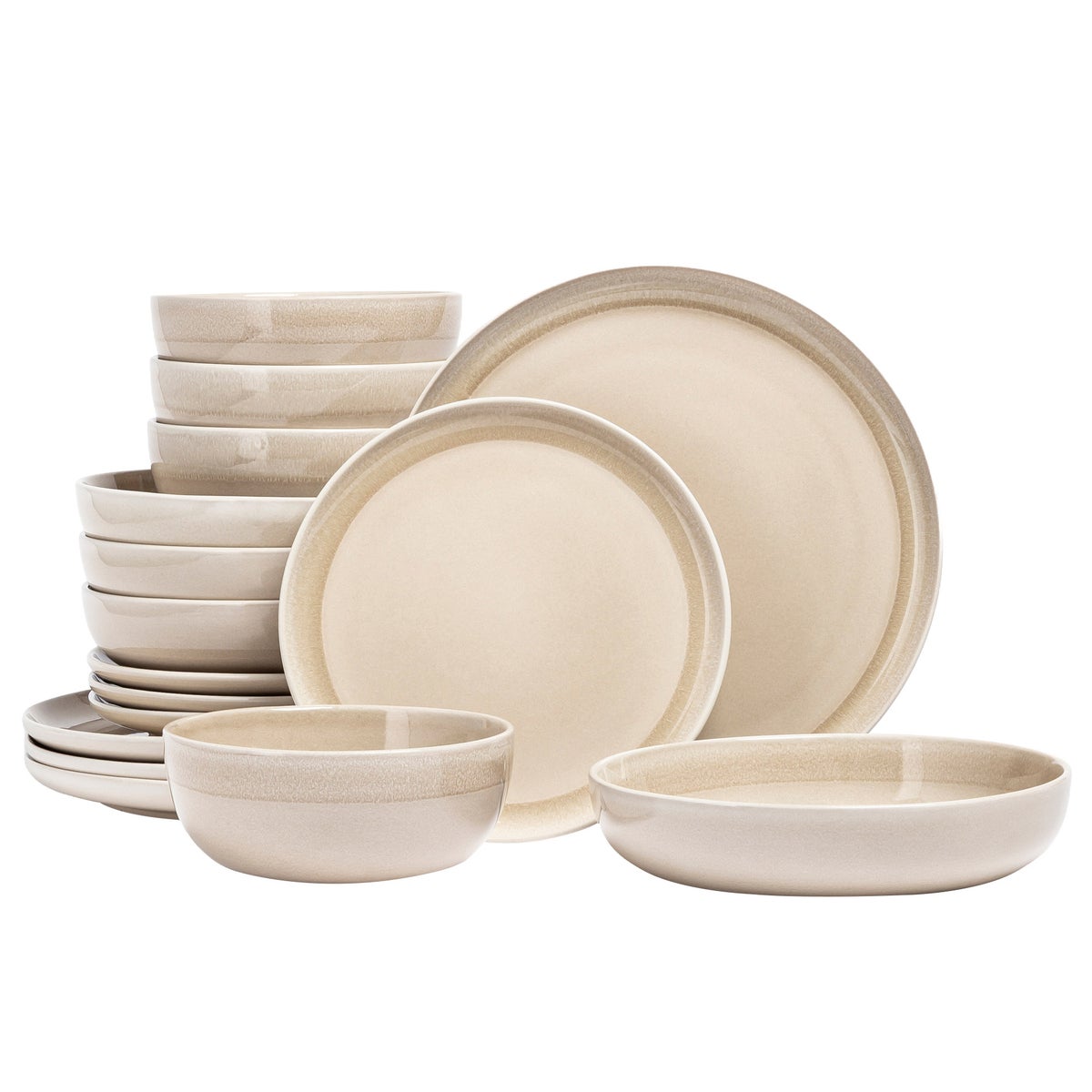 Over & Back 16-piece Dinnerware Set