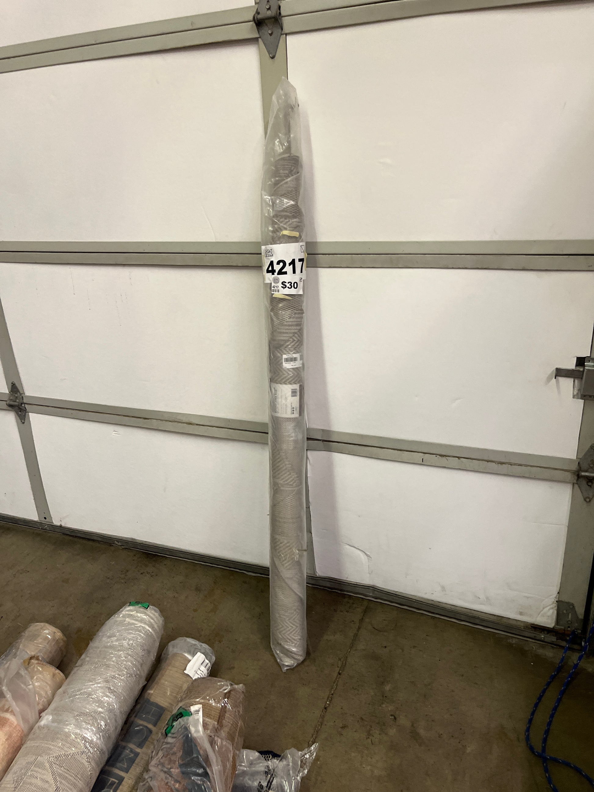 Leick Home 595645 Vennor Geometric Indoor Outdoor Area Rug Round 5'3" - Retail $63