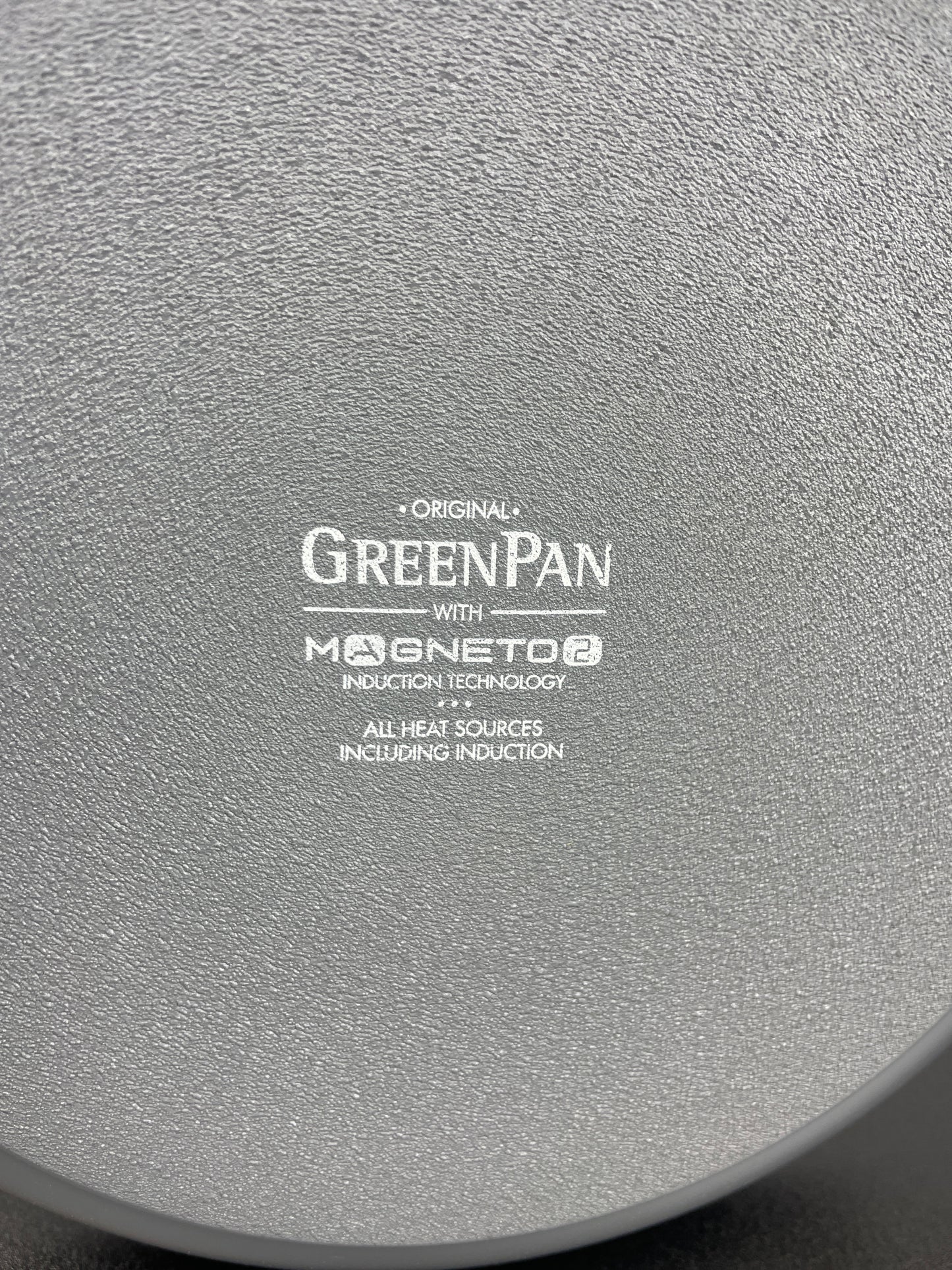 GreenPan Mayflower Pro Hard Anodized Healthy Ceramic Nonstick, 10" Frying Pan Skillet, Vintage Wood Handle, PFAS-Free, Induction, Charcoal Gray - Retail $58