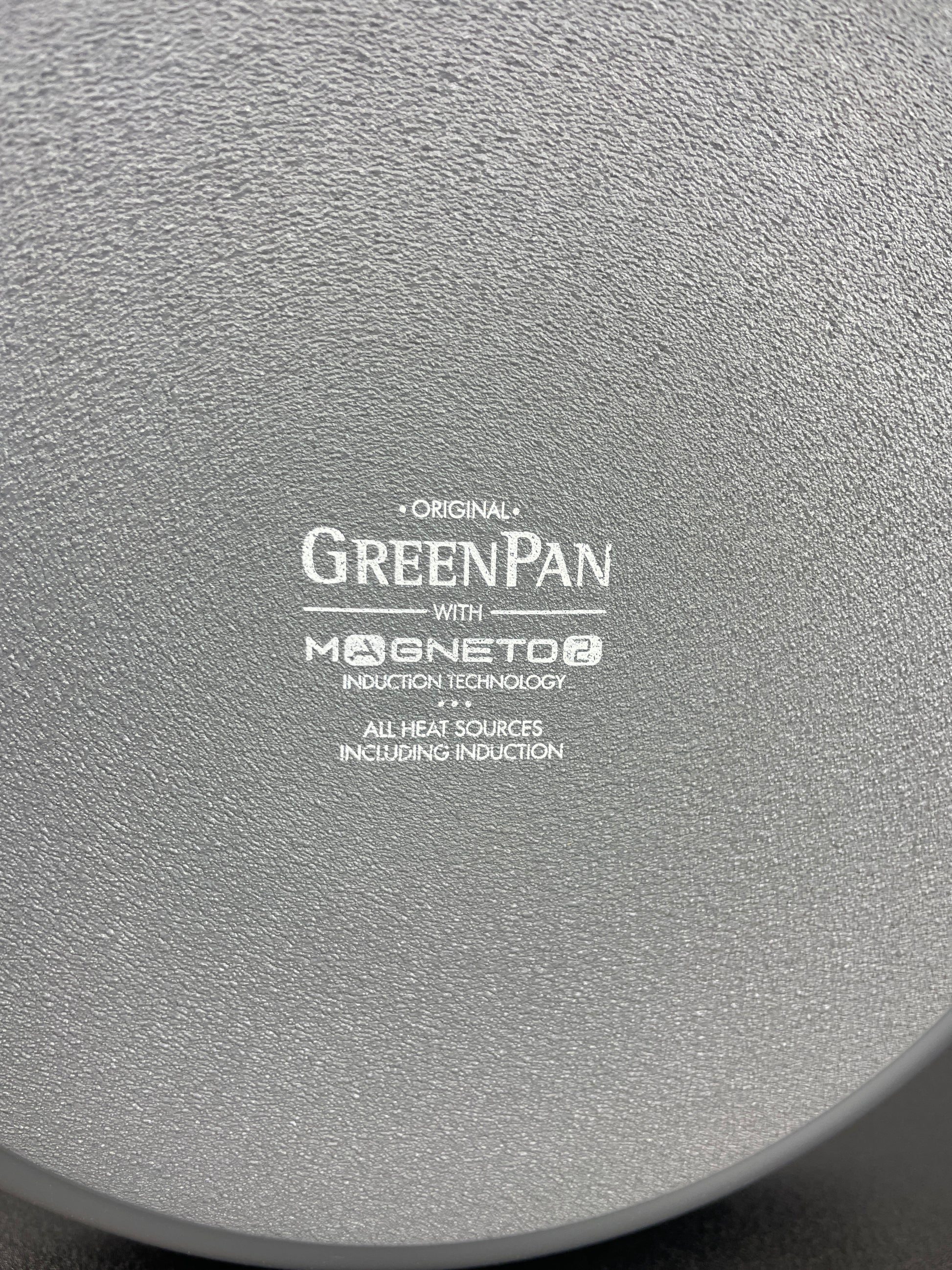 GreenPan Mayflower Pro Hard Anodized Healthy Ceramic Nonstick, 10" Frying Pan Skillet, Vintage Wood Handle, PFAS-Free, Induction, Charcoal Gray - Retail $58