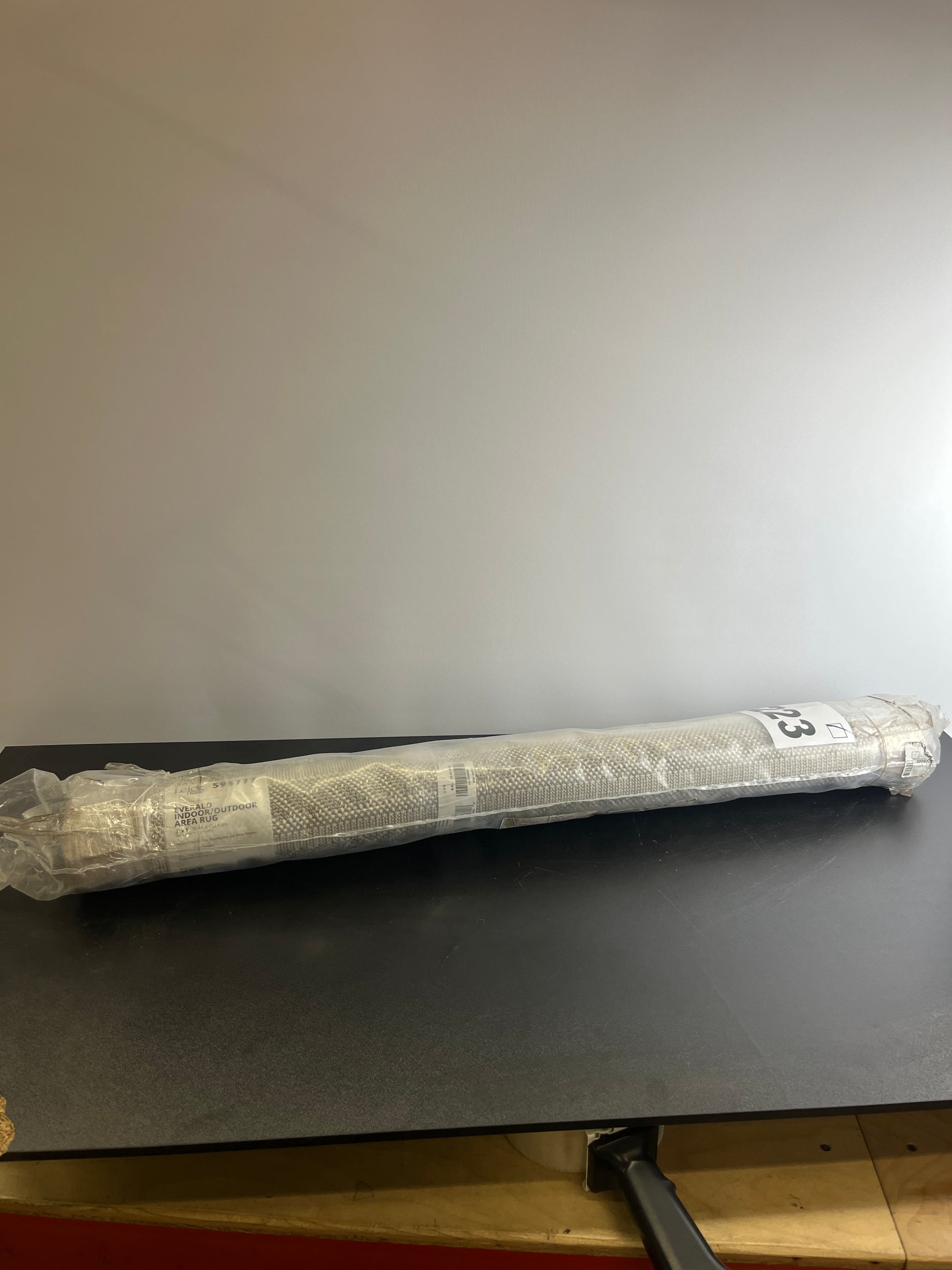 Leick Home 595777 Everald Multi-Pattern Indoor Outdoor Area Rug Rectangle 3'x5' - Retail $43