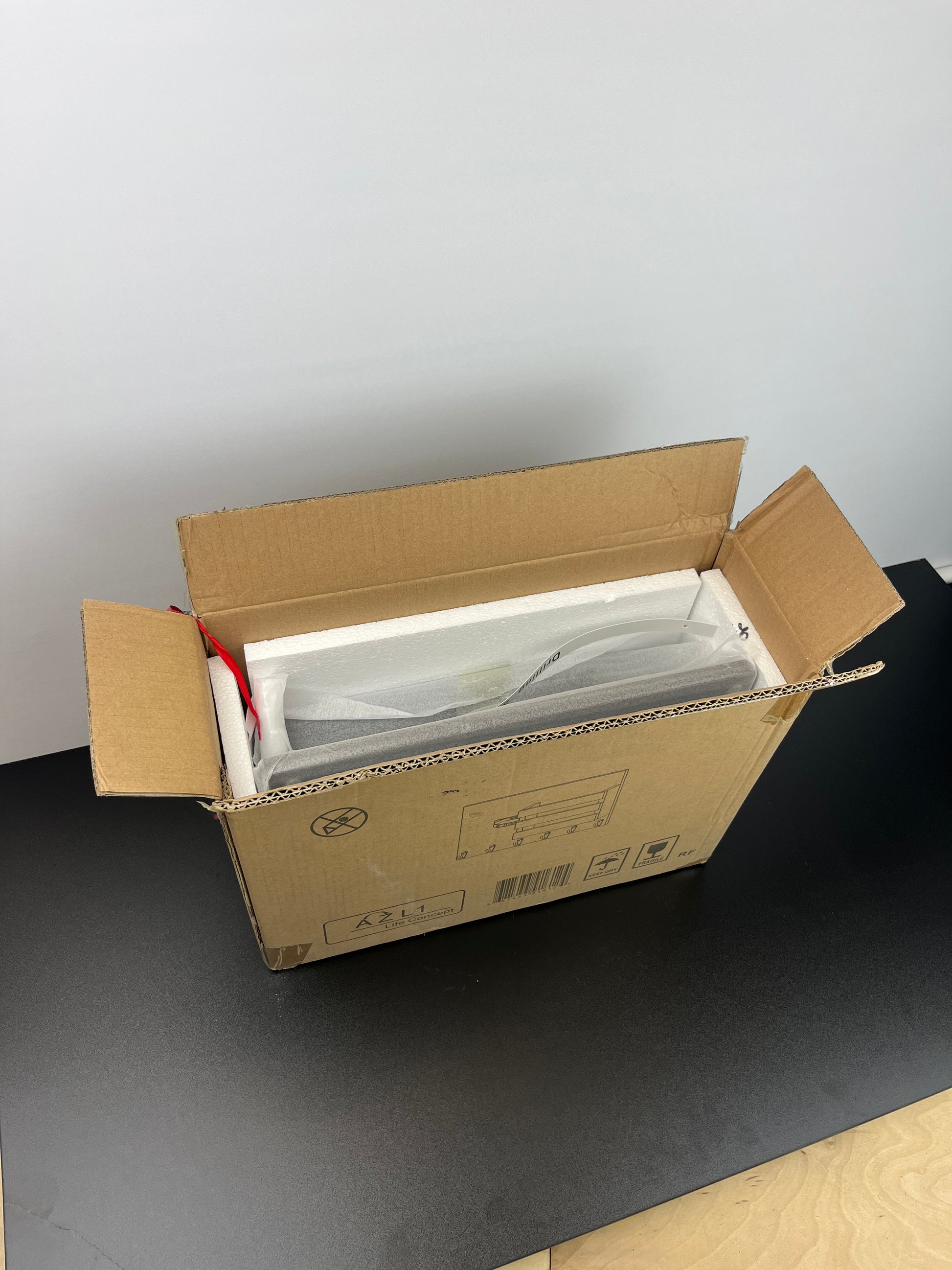 Coral Flower intage Grey Wood Wall Mounted Mail Holder with 6 Key Hooks & Mason Jar - Retail $18