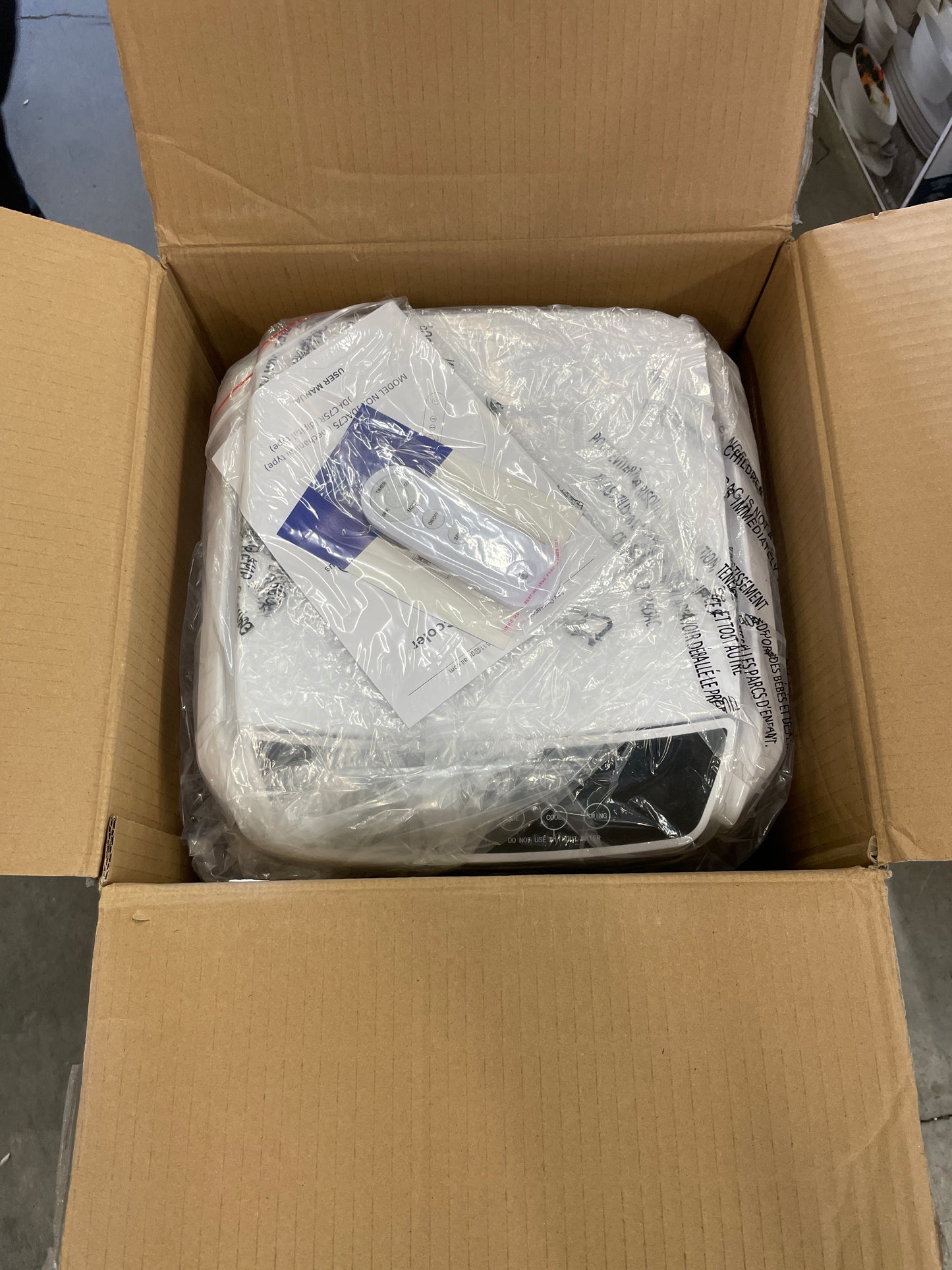 Uthfy Evaporative Air Cooler, 32" Swamp Cooler with 4.2 Gallons Water Tank, Remote Control, 90Â° Oscillation Cooling Fan with 3 Speeds, 12H Timer, 3 In 1 Tower Fan thats Blow Cold Air for Home, Office - Retail $109