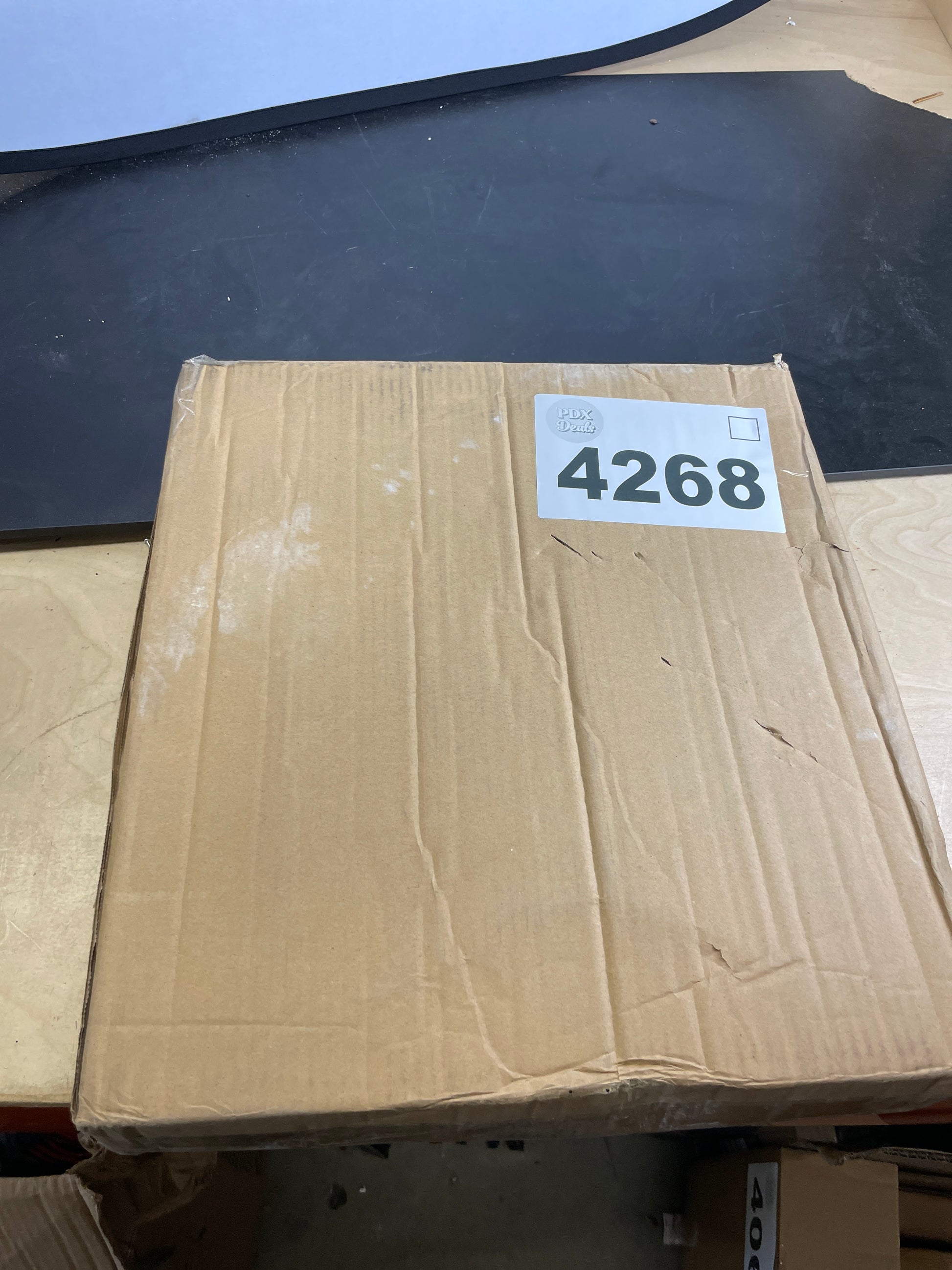 Decorative Wood & Tin 3 Tier Tray - Retail $45