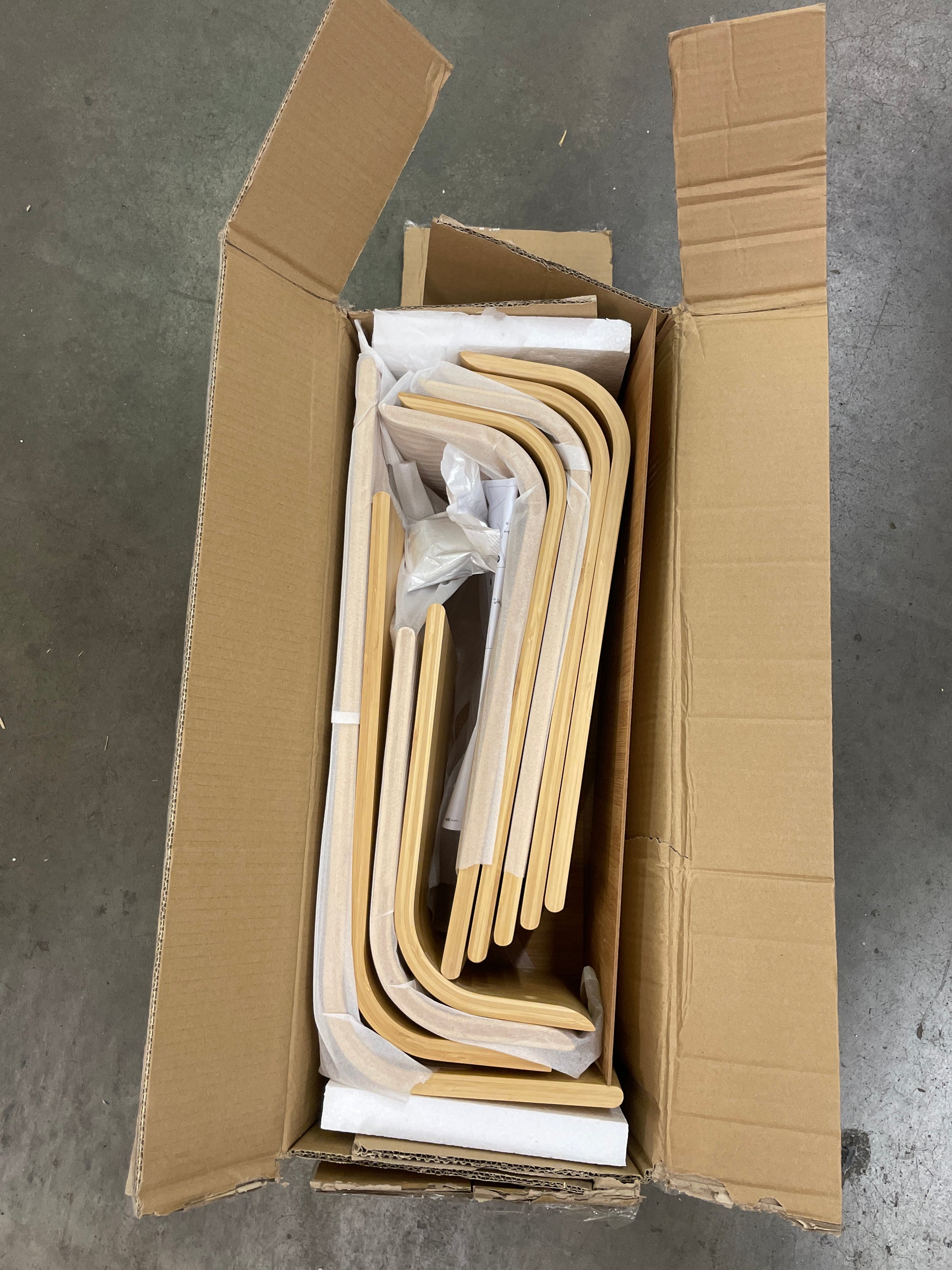 briteman 8-Tier Floor Bamboo Tree Bookshelf, Modern Standing Bookcase Office Book Storage Creative Curved Rack Organizer Shelves, Book Shelf Space Saver for Home Living Room Corner Bedroom - Retail $159