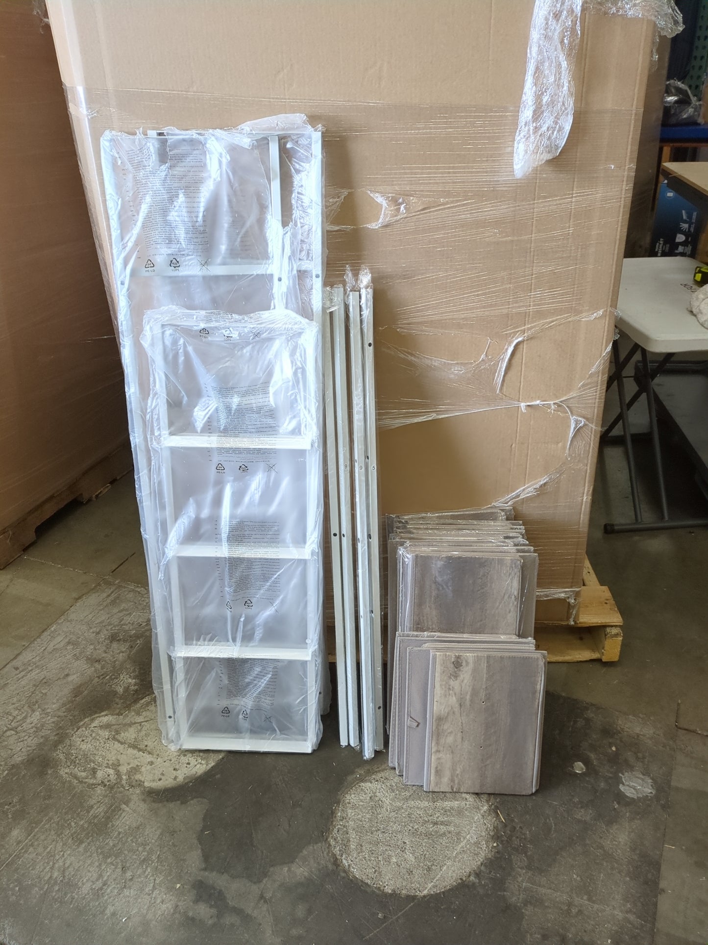 WLIVE 11-Drawer Dresser, Fabric Storage Tower for Bedroom, Hallway, Closets, Tall Chest Organizer Unit with Textured Print Fabric Bins, Steel Frame, Wood Top, Easy Pull Handle, Greige Oak - Retail $139