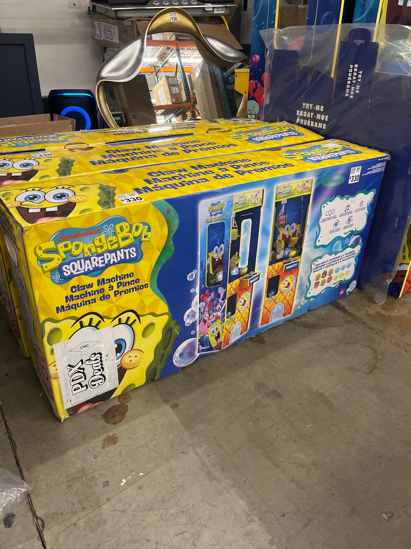 Arcade1Up SpongeBob SquarePants Claw Machine