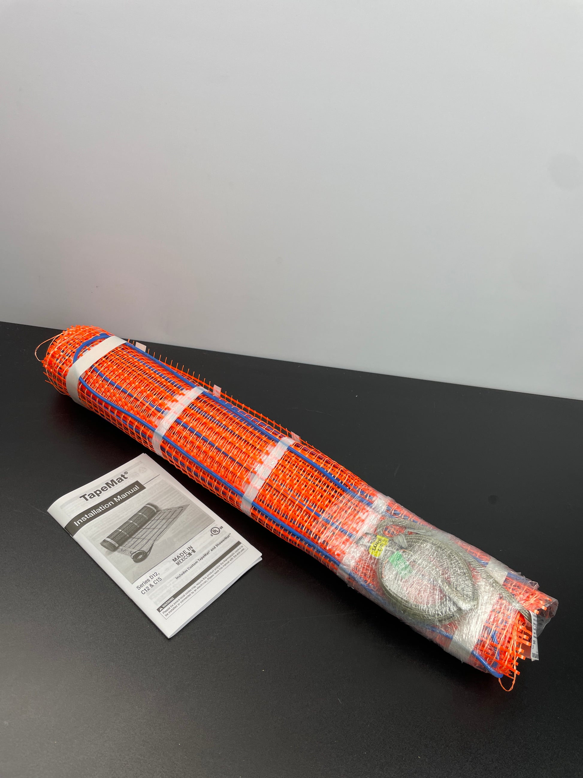 SunTouch TapeMat Electric Under Floor Heating Mat for 120V, Orange, 2.0' x 10.0' (20 Sq. Ft.) - Retail $290