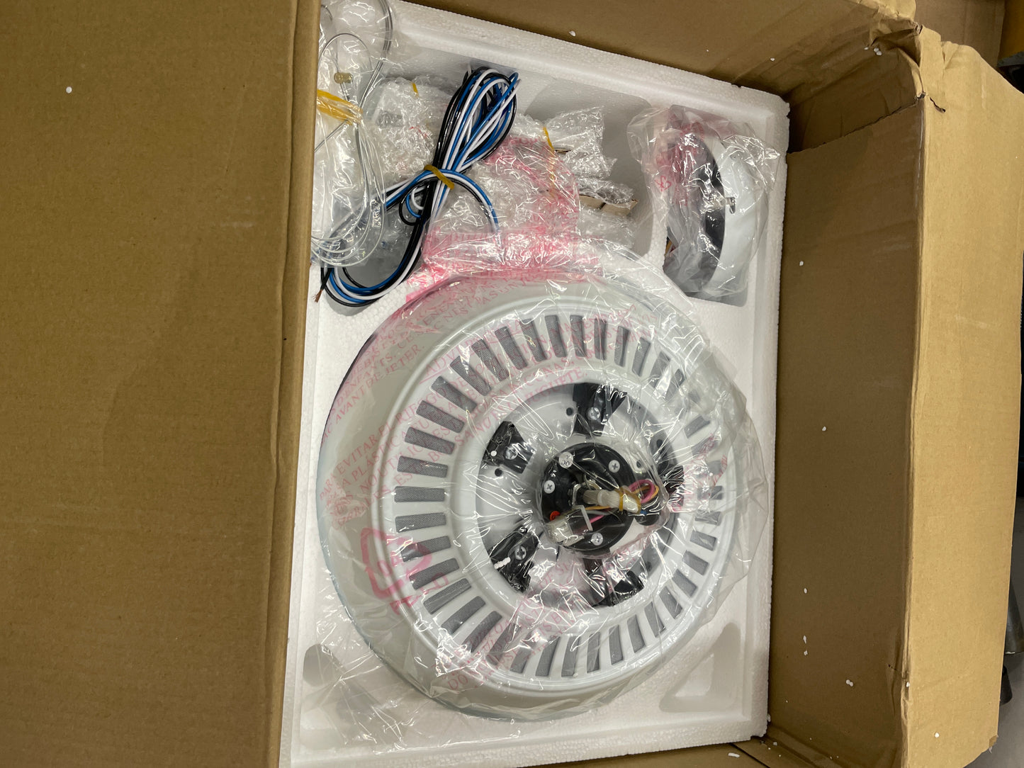 Kichler 300117WH 52-Inch Canfield Fan, White - Retail $290