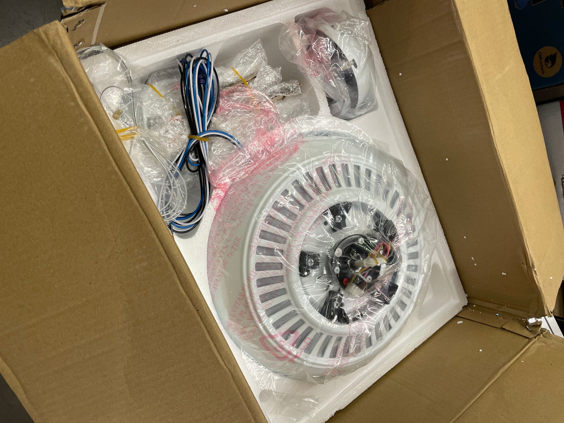 Kichler 300117WH 52-Inch Canfield Fan, White - Retail $290