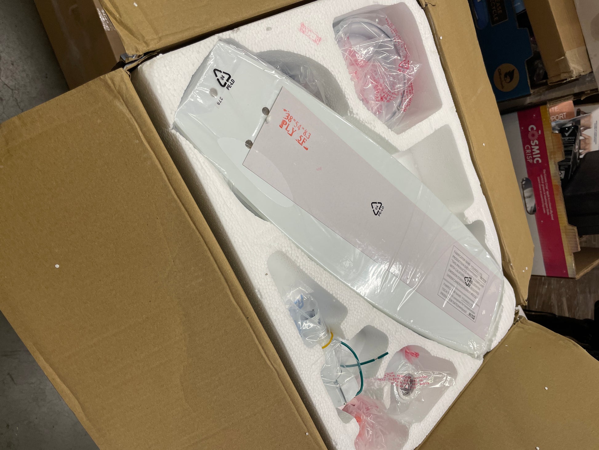 Kichler 300117WH 52-Inch Canfield Fan, White - Retail $290