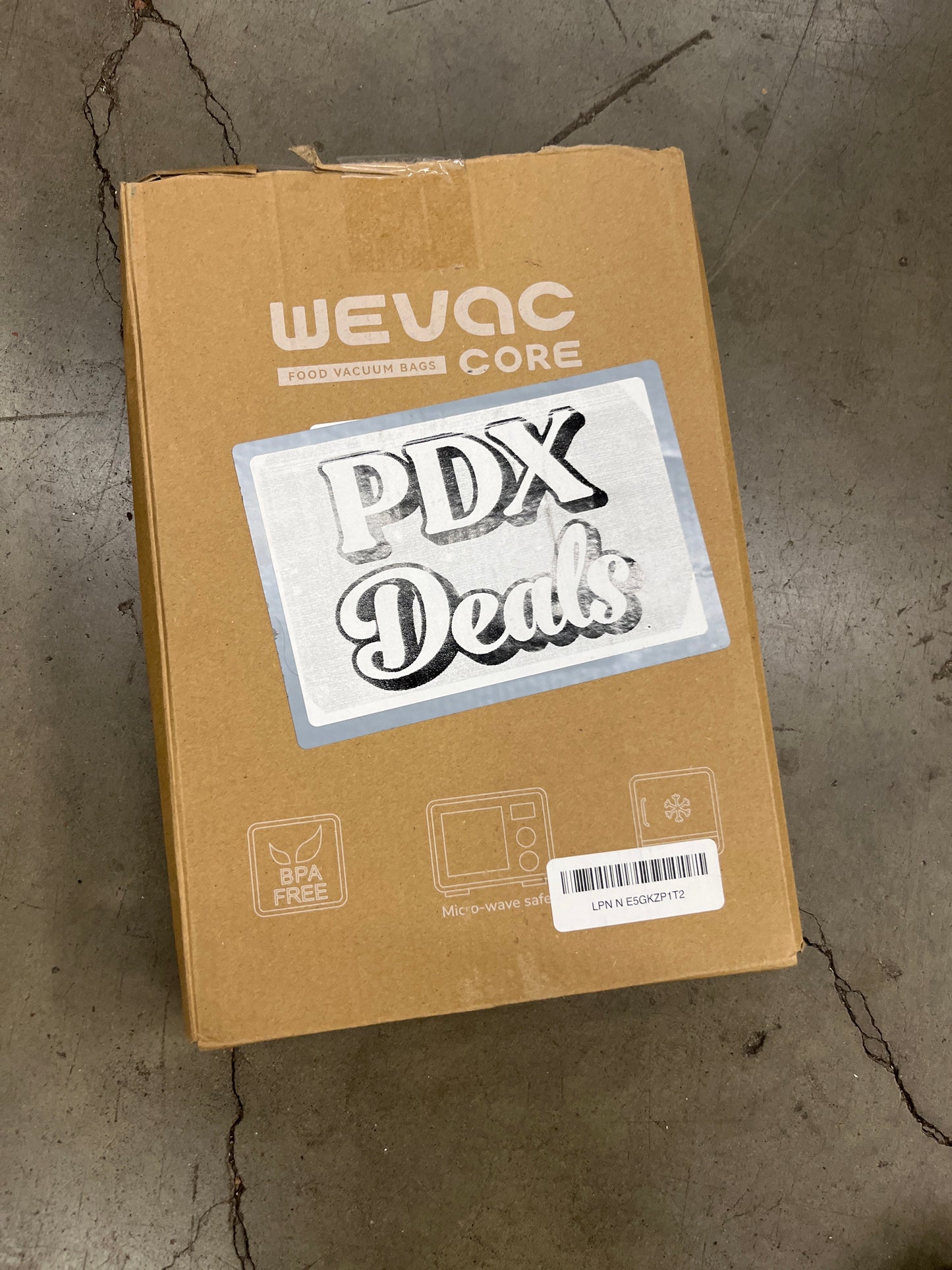 Wevac Vacuum Sealer Bags 100 Quart 8x12 Inch for Food Saver, Seal a Meal, Weston. Commercial Grade, BPA Free, Heavy Duty, Great for vac storage, Meal Prep or Sous Vide