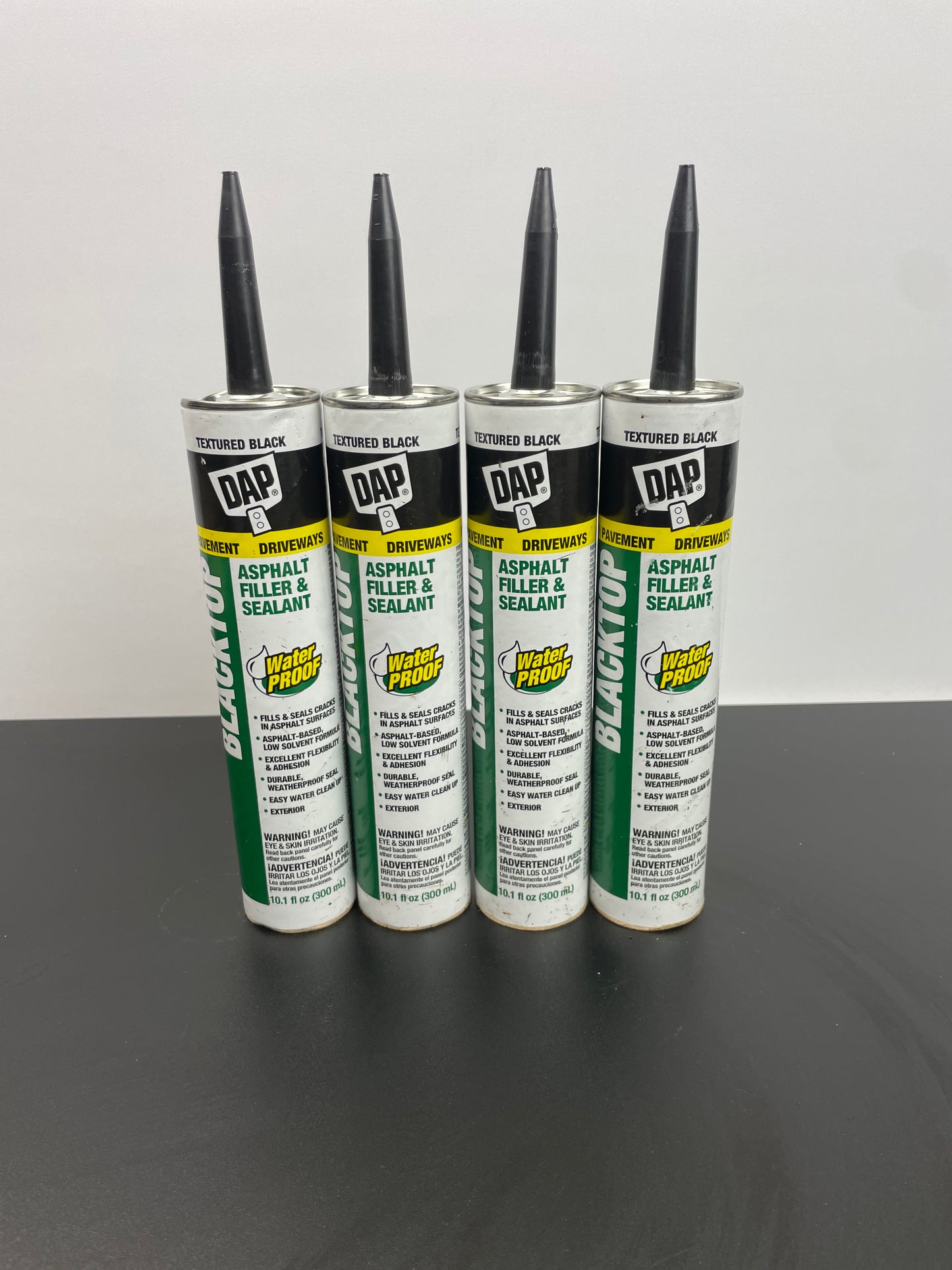 Dap 27065 Blacktop Asphalt Filler and Sealant 10.1-Ounce, Pack of 4 - Retail $26