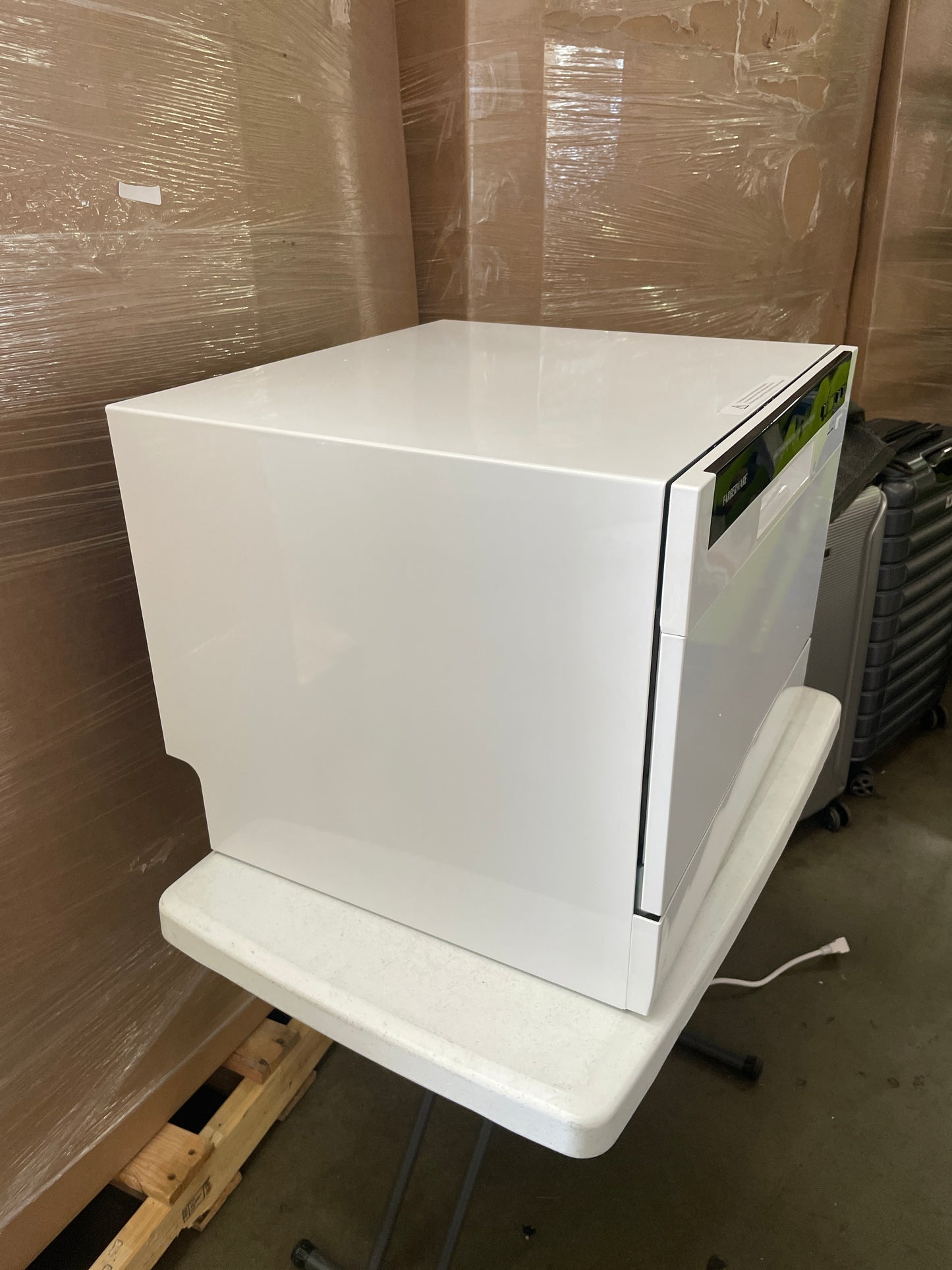 Farberware Portable Countertop Dishwasher - 7-Program System for Home, RV, and Apartment - Wash Dishes, Glass, and Baby Products - Hookup Required - Retail $214