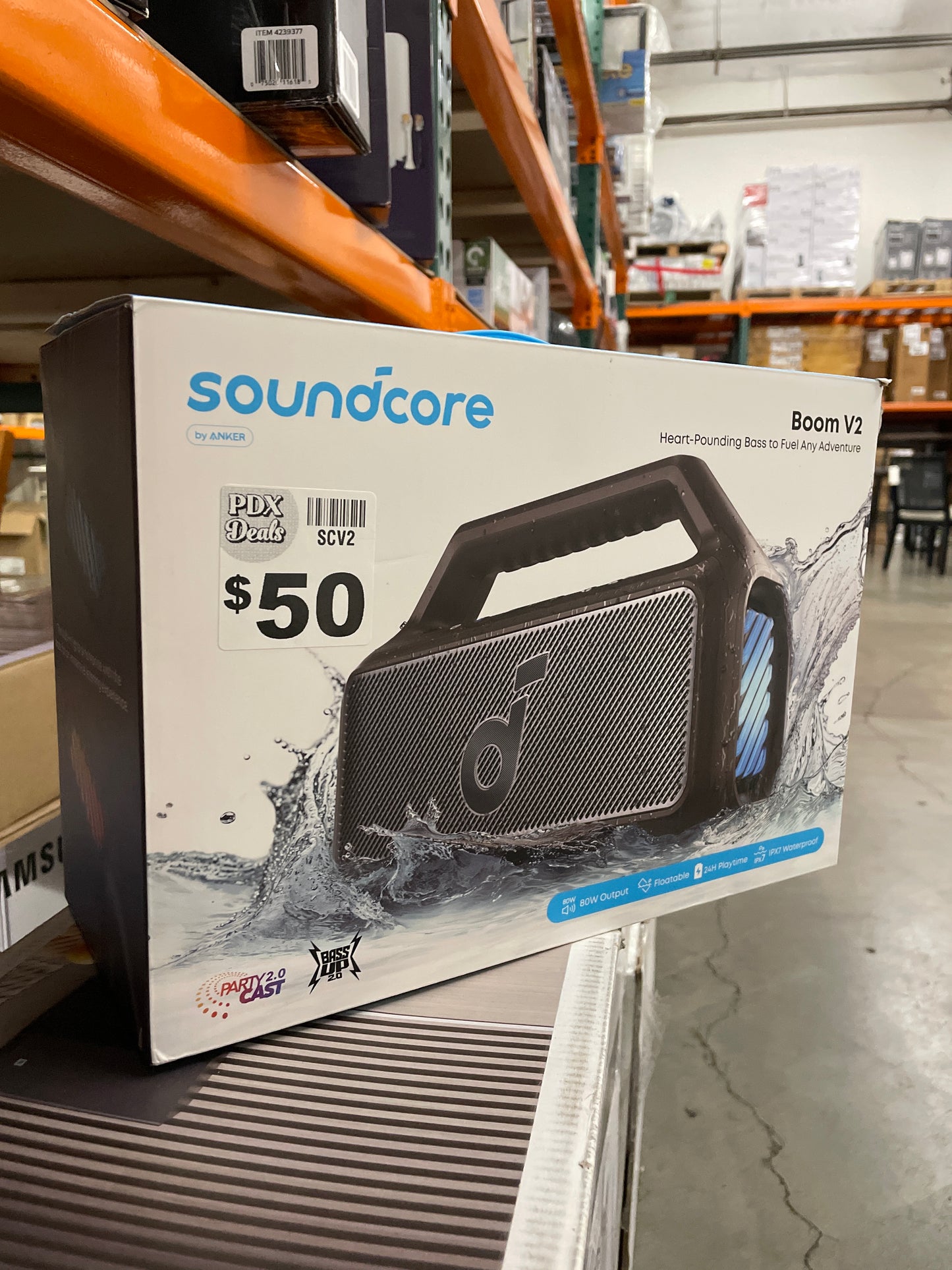 Soundcore Boom V2 Outdoor Bluetooth Speaker