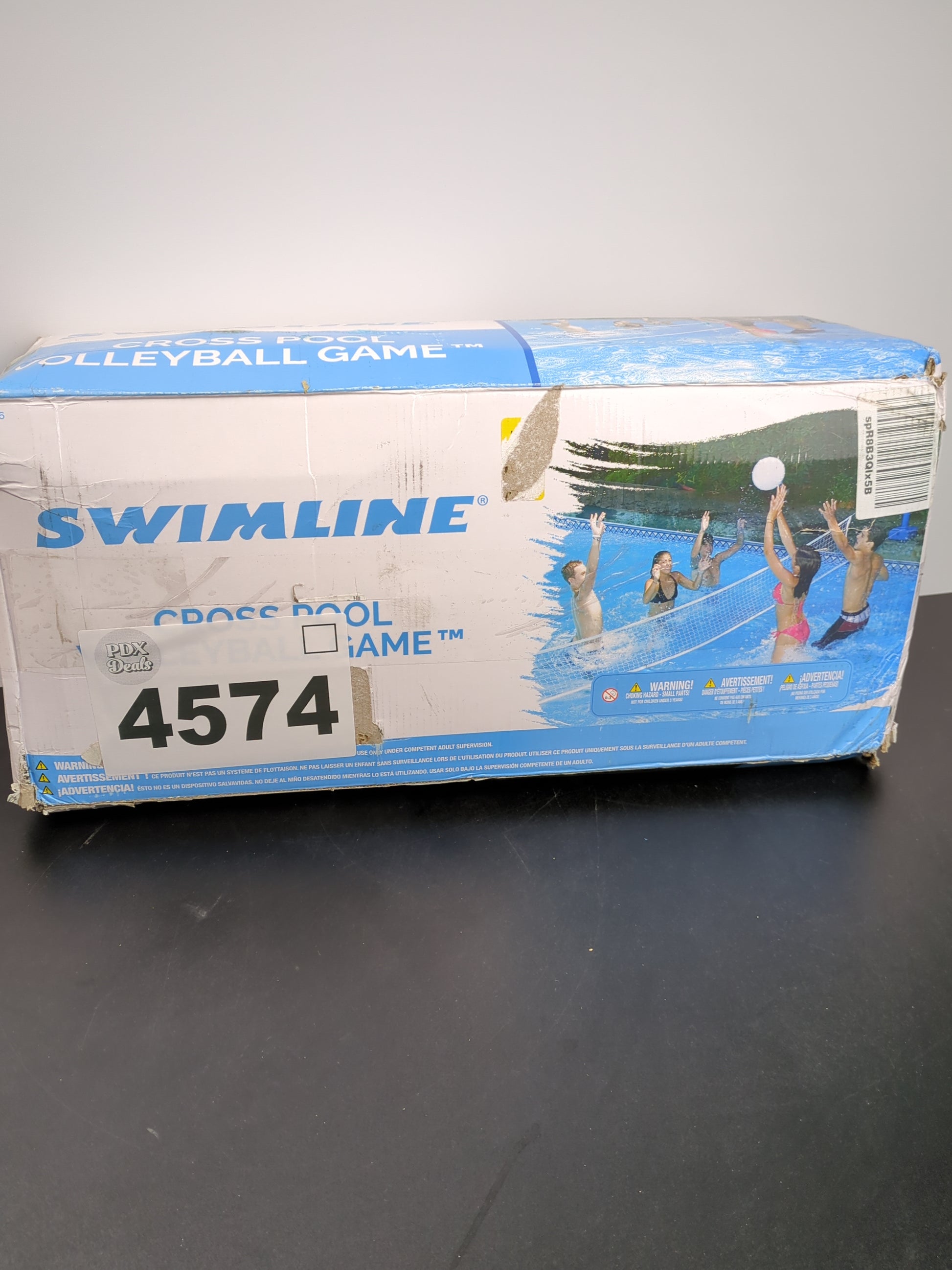 Swimline Molded Cross-Pole Volly, One Size - Retail $49