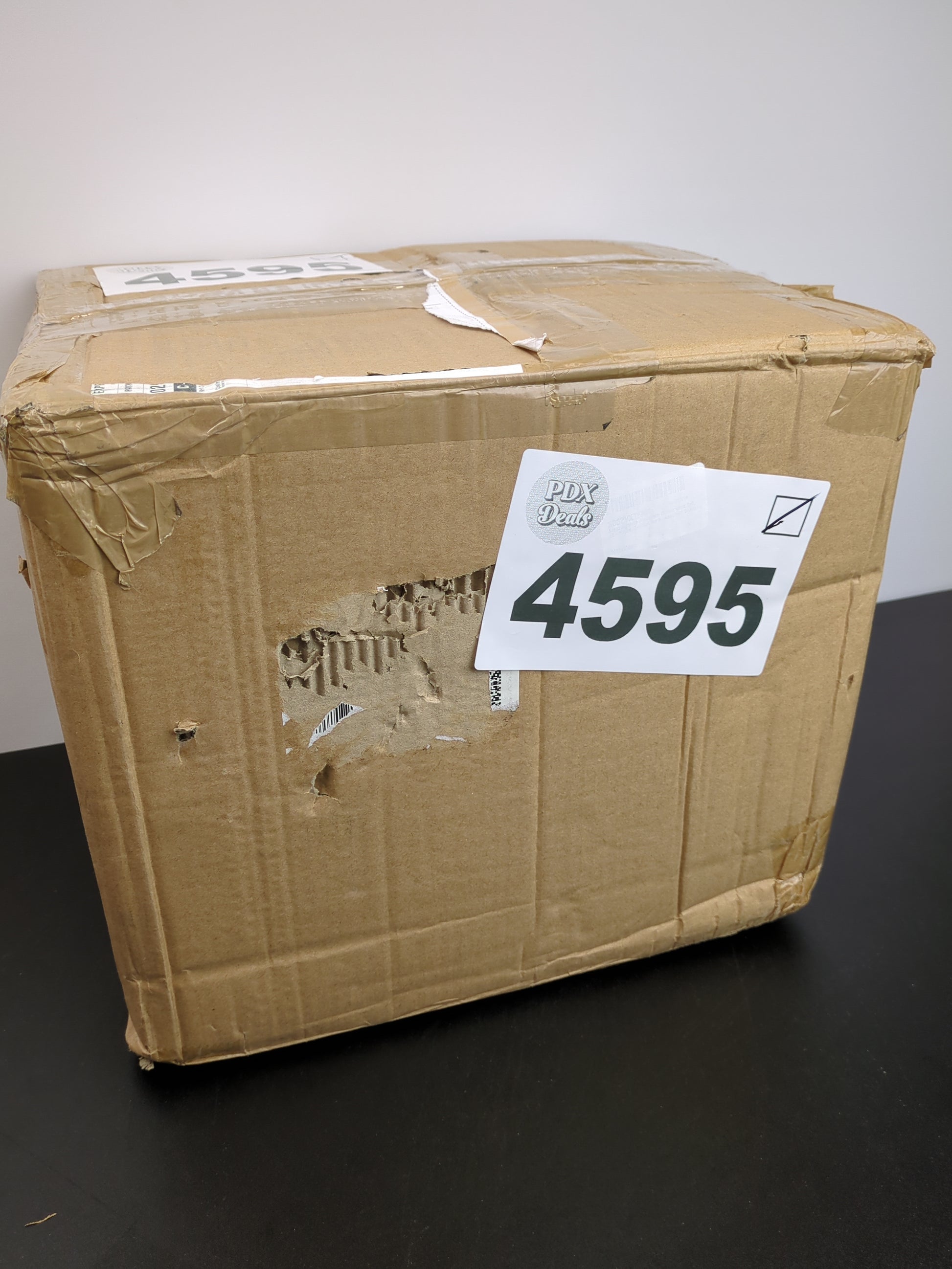 Amazingware Porcelain Dinnerware Set, 18-Piece, Service for 6, Assorted Designs - Retail $181