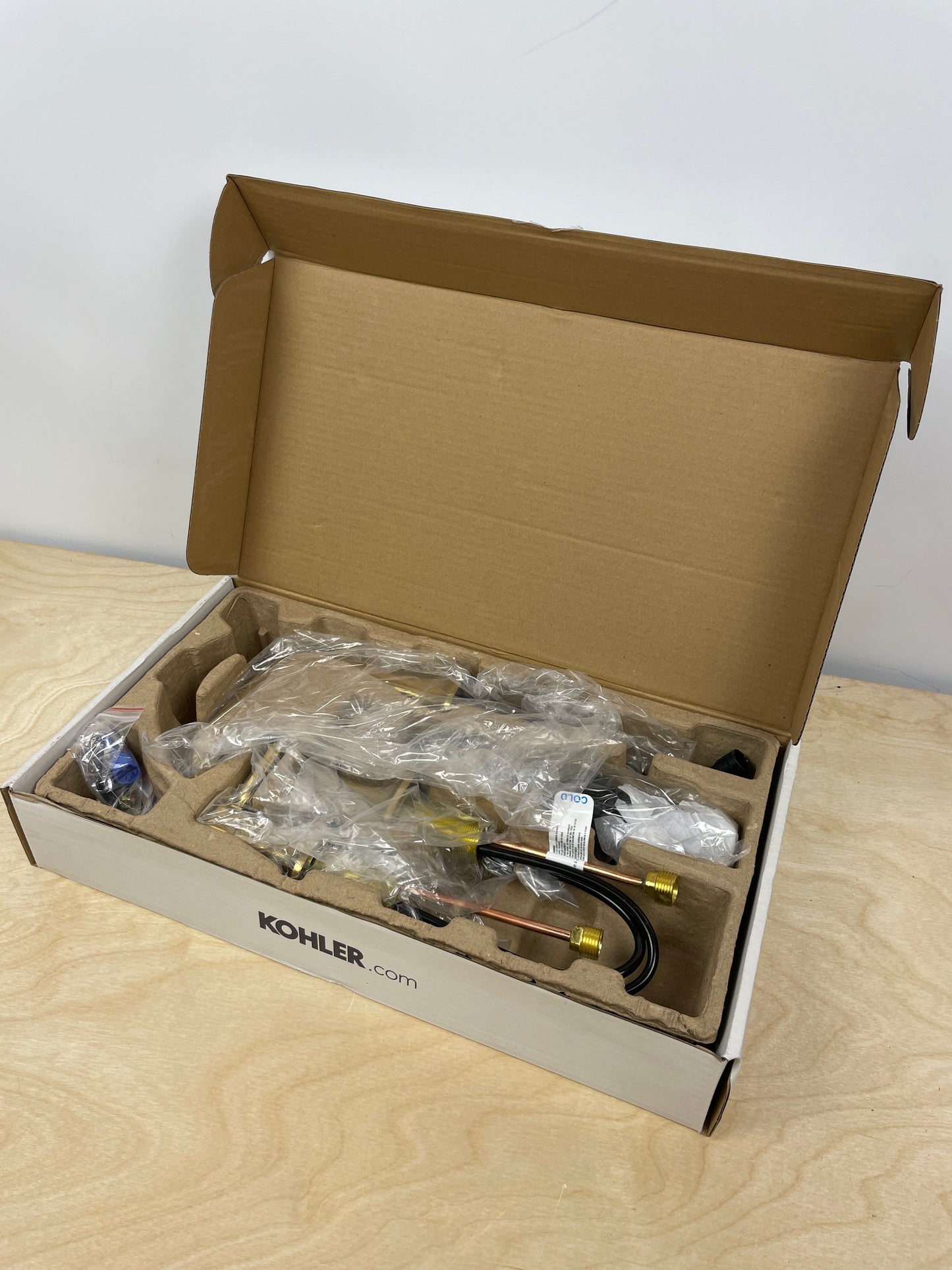 NEW - Kohler Terzet Widespread Bathroom Sink Faucet