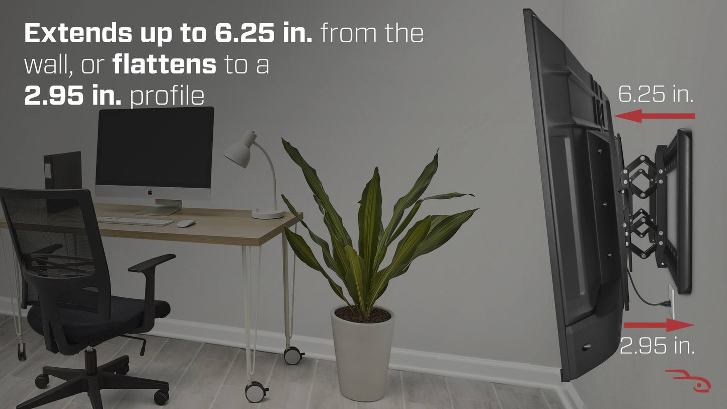 Rocketfish™ - Extending and Tilting TV Wall Mount for Most 50–100 in. TVs -