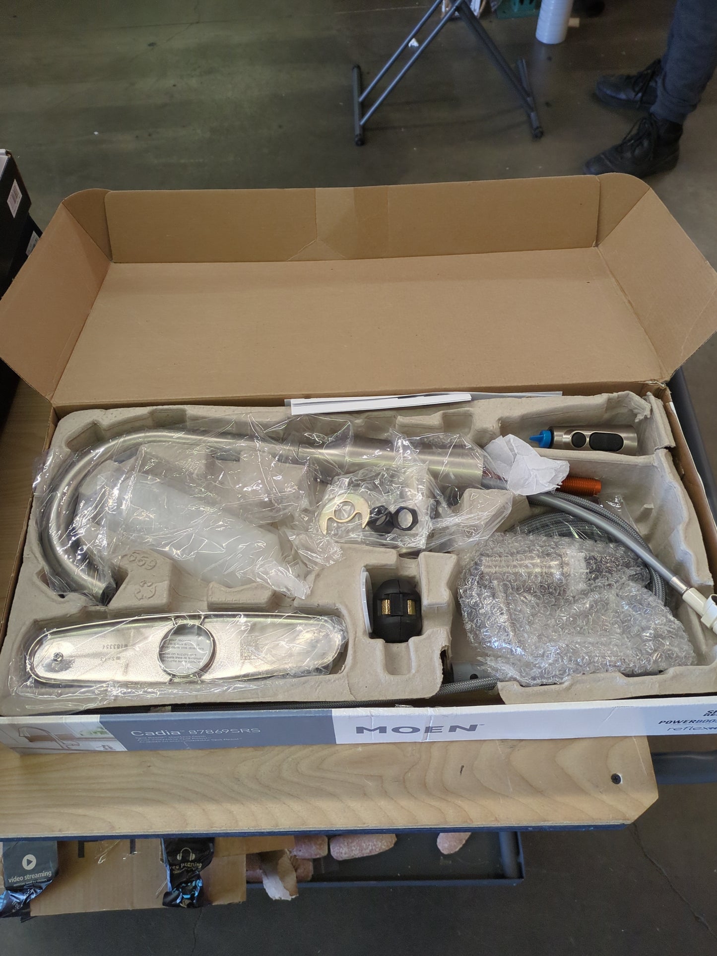 CADIA PULLDOWN FAUCET - Retail $189