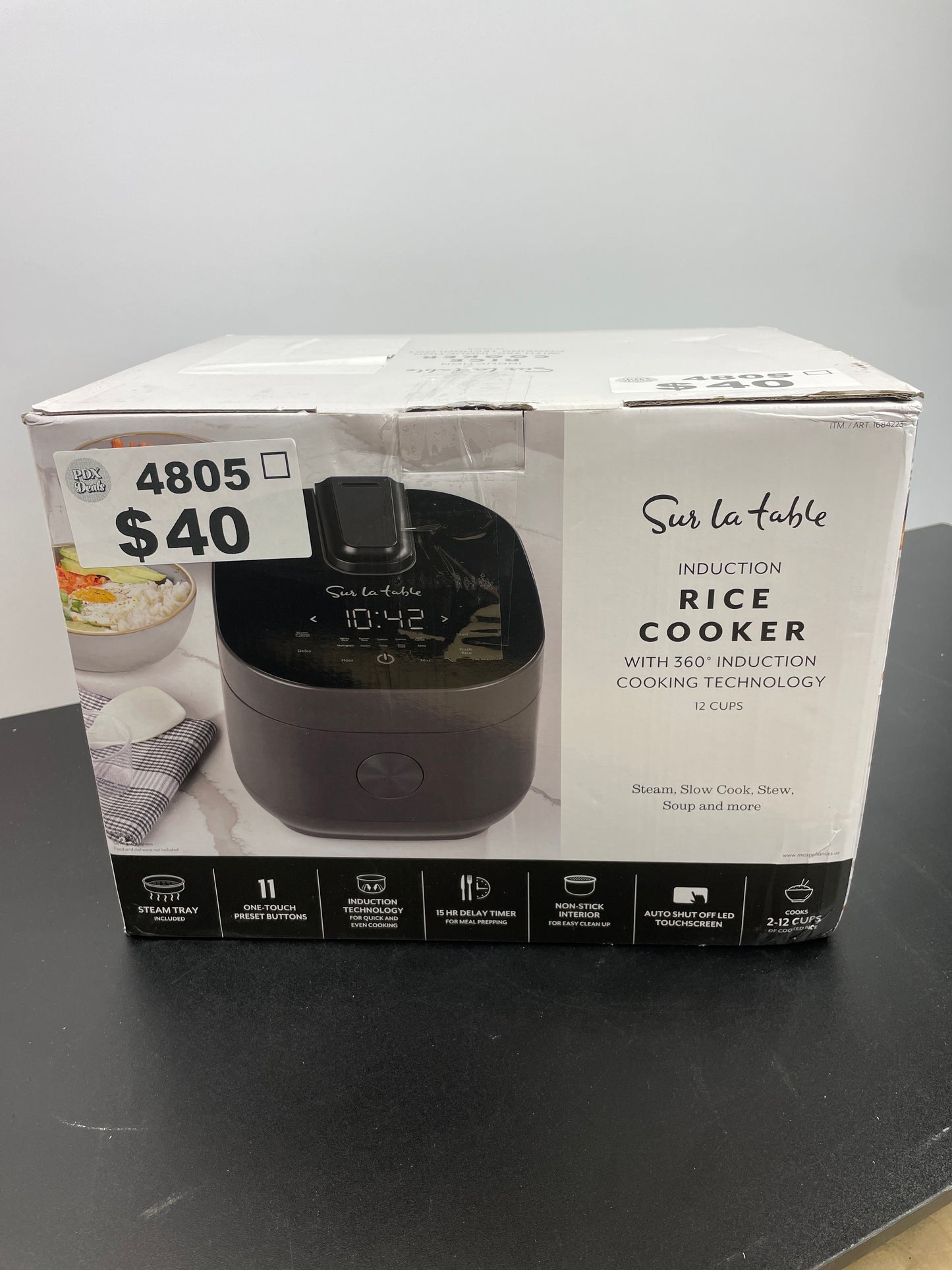 SUR LA TABLE RICE COOKER - Retail $79