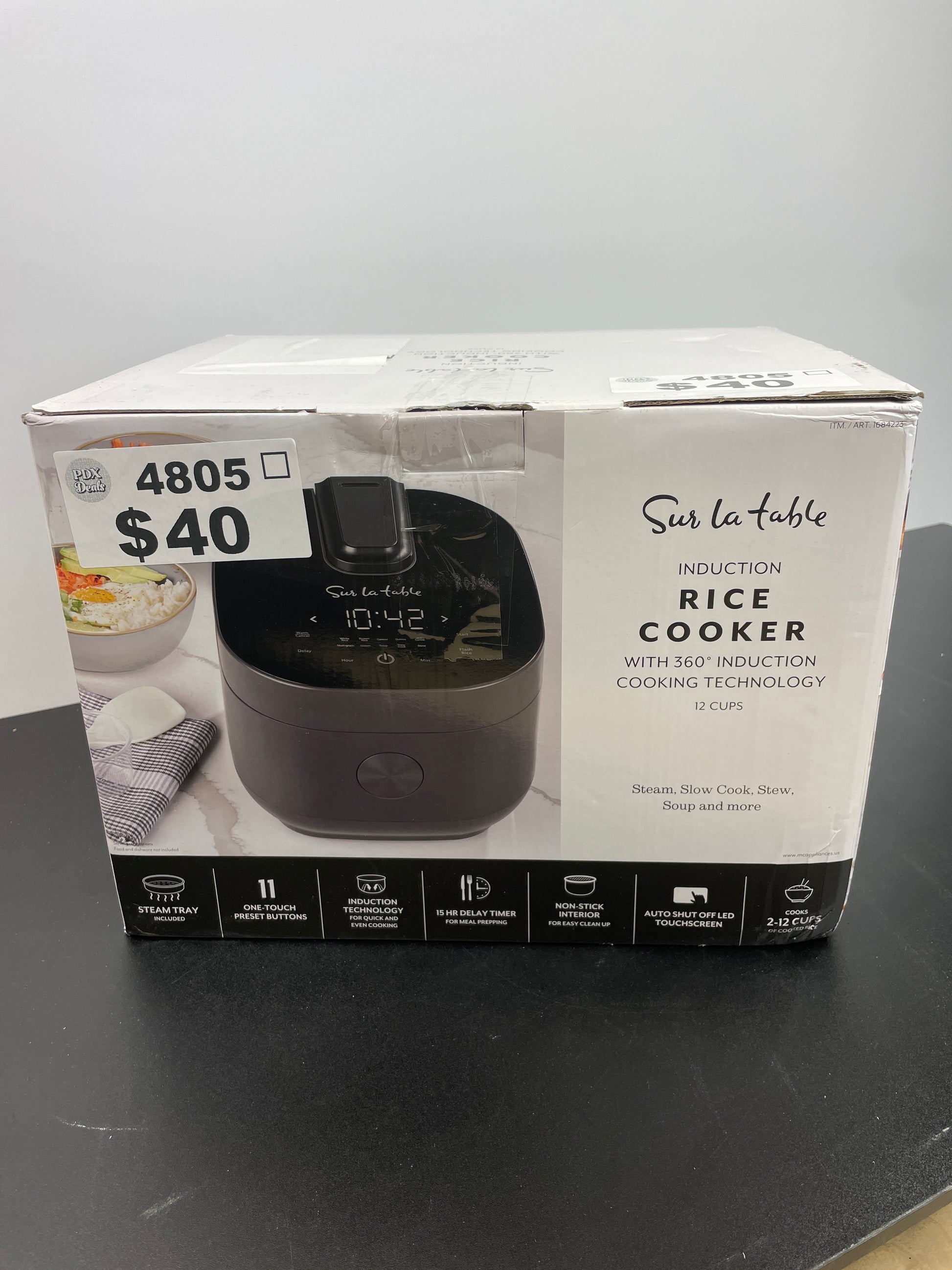 SUR LA TABLE RICE COOKER - Retail $79