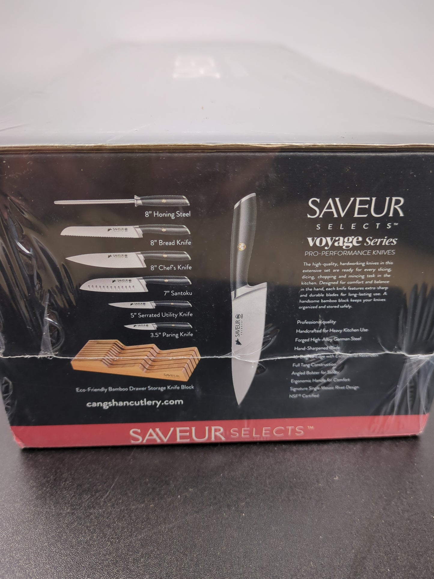 SAVEUR 7PC KNIFE SET - Retail $129