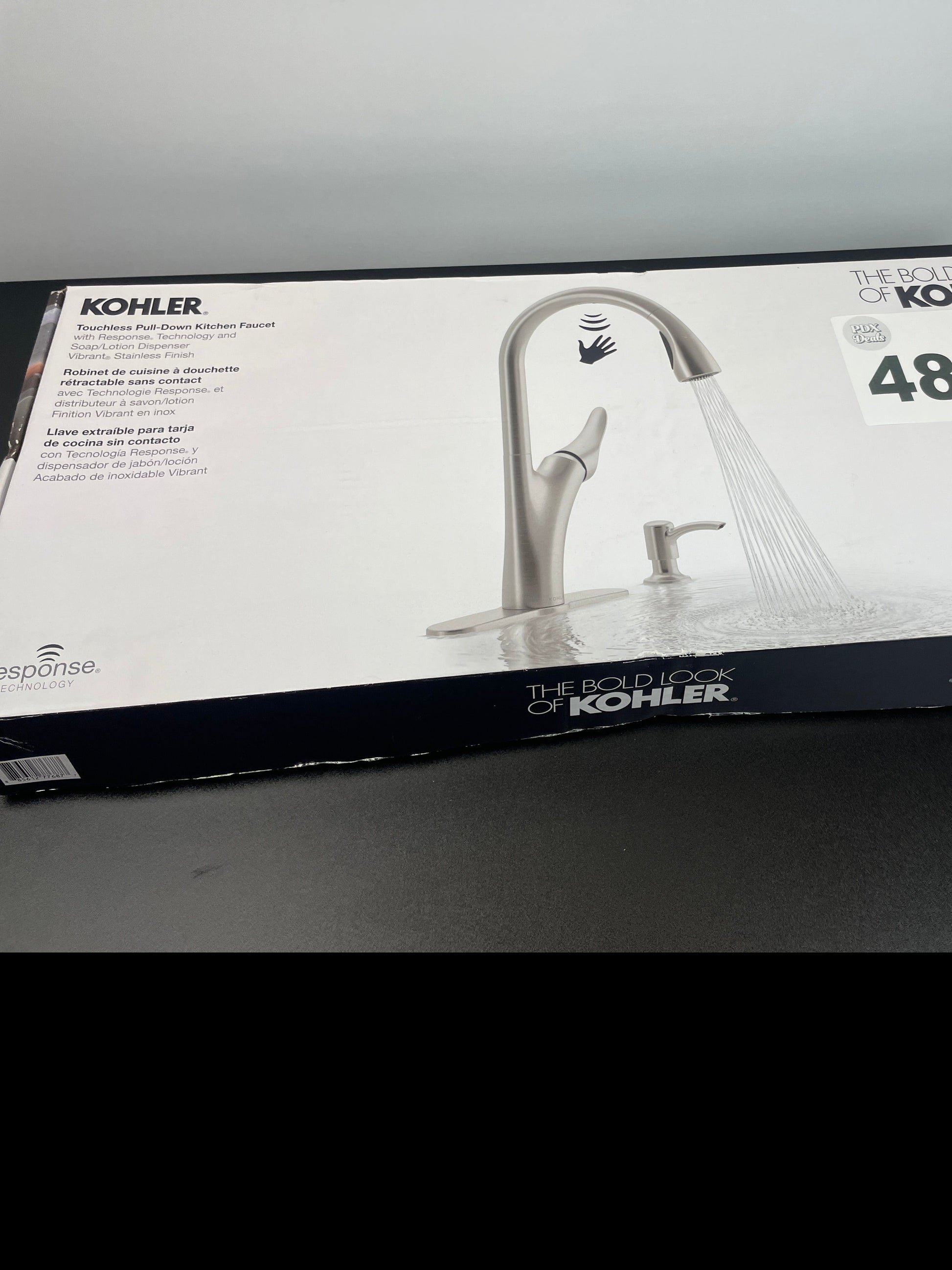 KOHLER TOUCHLESS KITCHEN - Retail $249