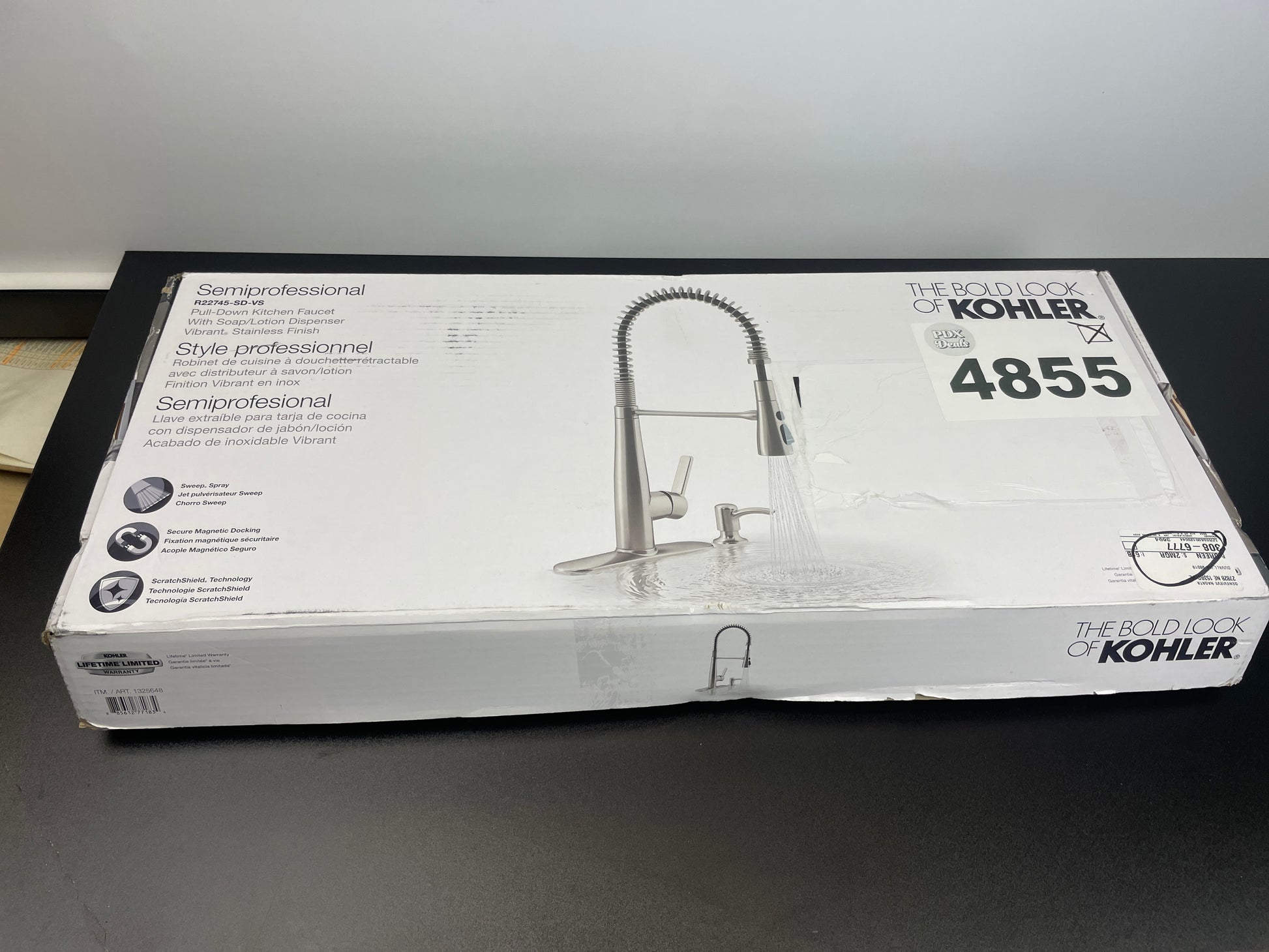KOHLER SEMIPRO KTC FAUCET - Retail $239